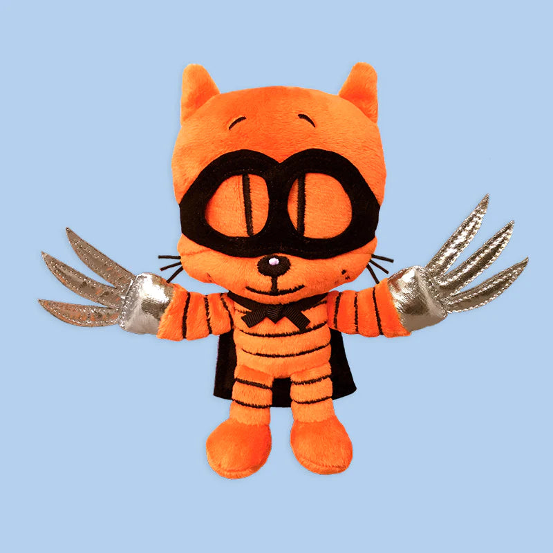 Dog Man's Cat Kid 6.5 Inch Plush Toy - Cute Stuffed Animal for Kids, Collectors & Fans - Perfect for Gifts, Bedroom Decor & Playtime
