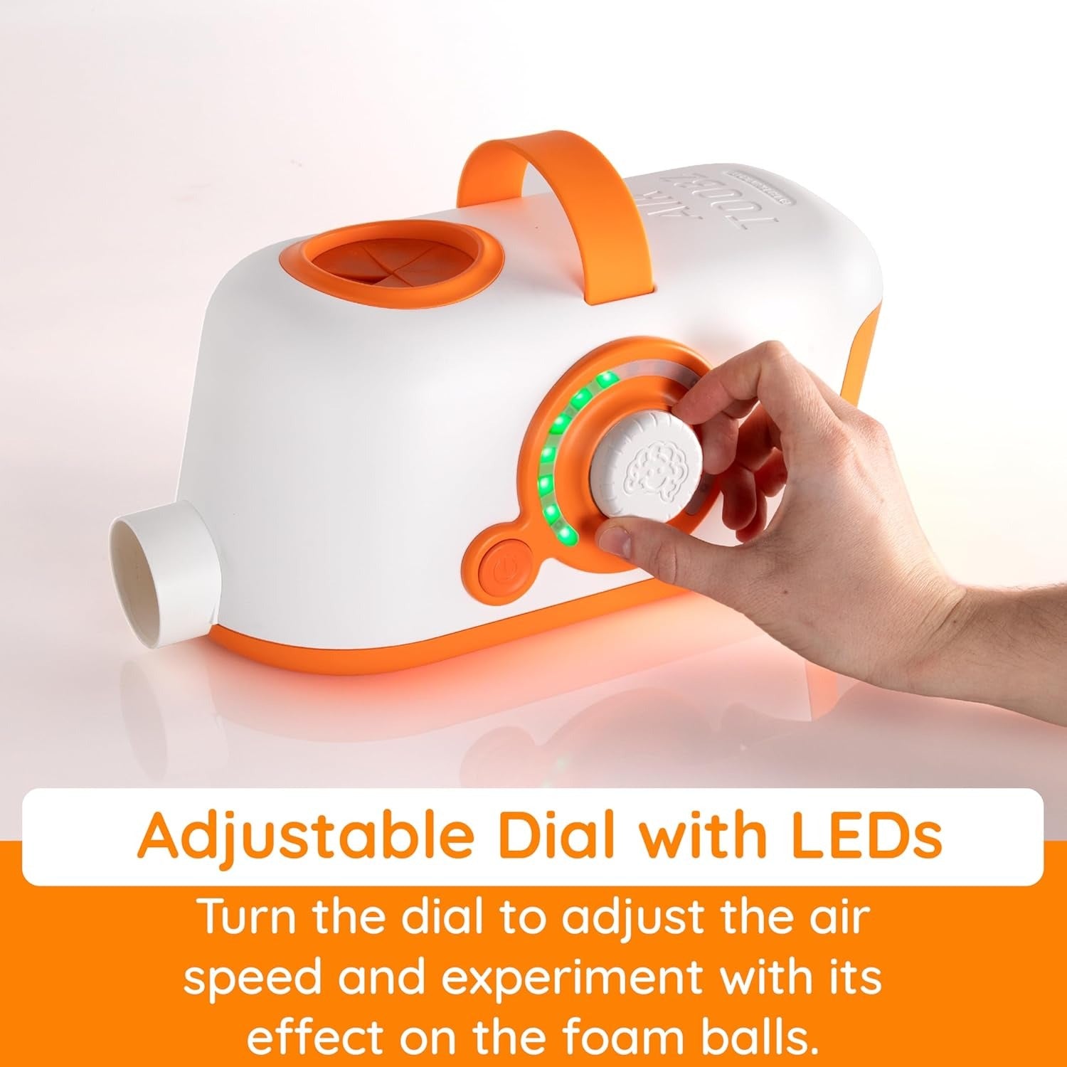 Fat Brain Toys Air Toobz - Fun & Educational Air Flow Science Toy for Kids | Perfect for STEM Learning & Indoor Playtime