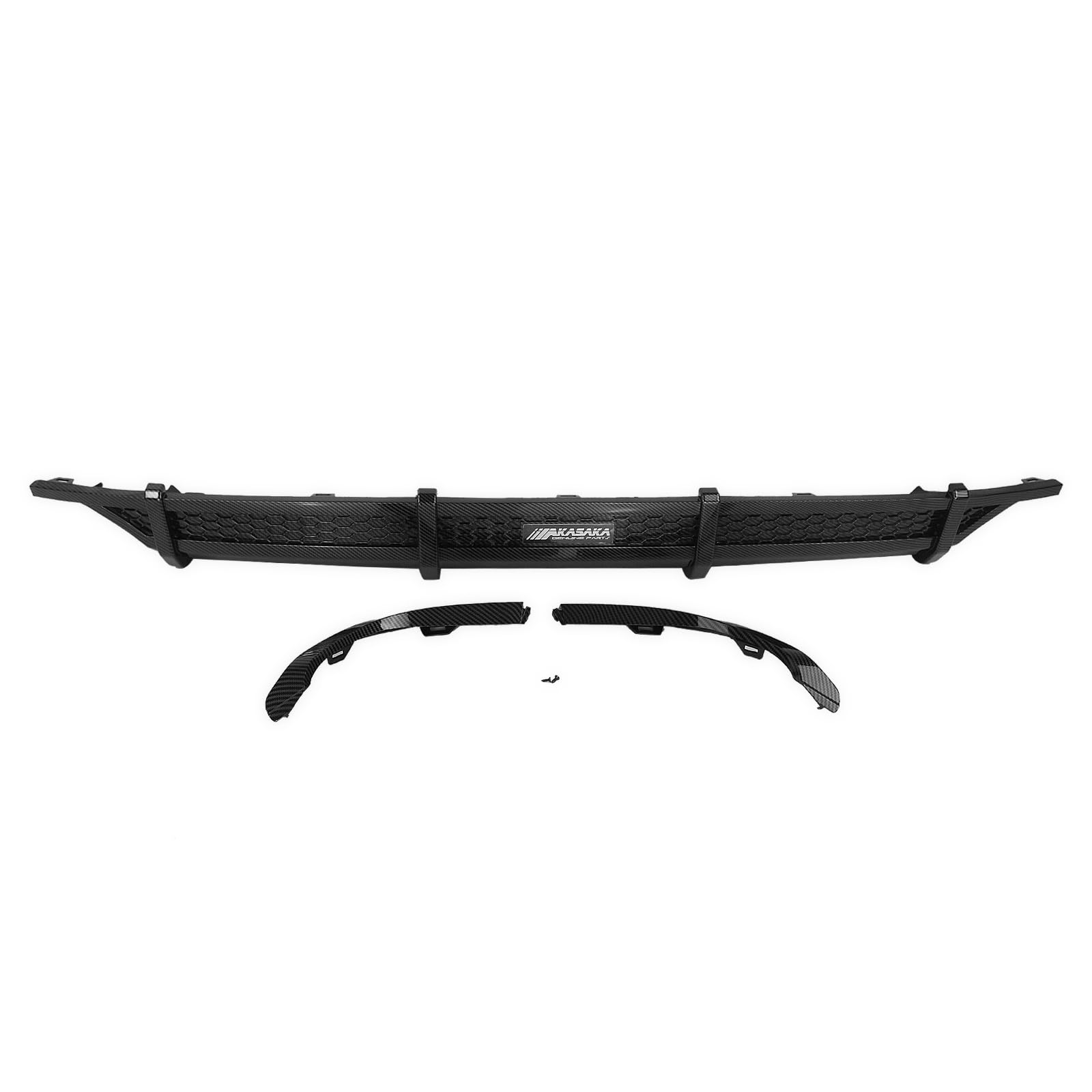 Carbon Fiber Rear Bumper Diffuser Lip Trim for 2018-2022 Honda Accord - Upgrade Your Car's Aerodynamics & Style for Street Racing & Show Cars