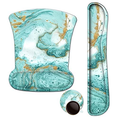 Teal Turqoise Marble
