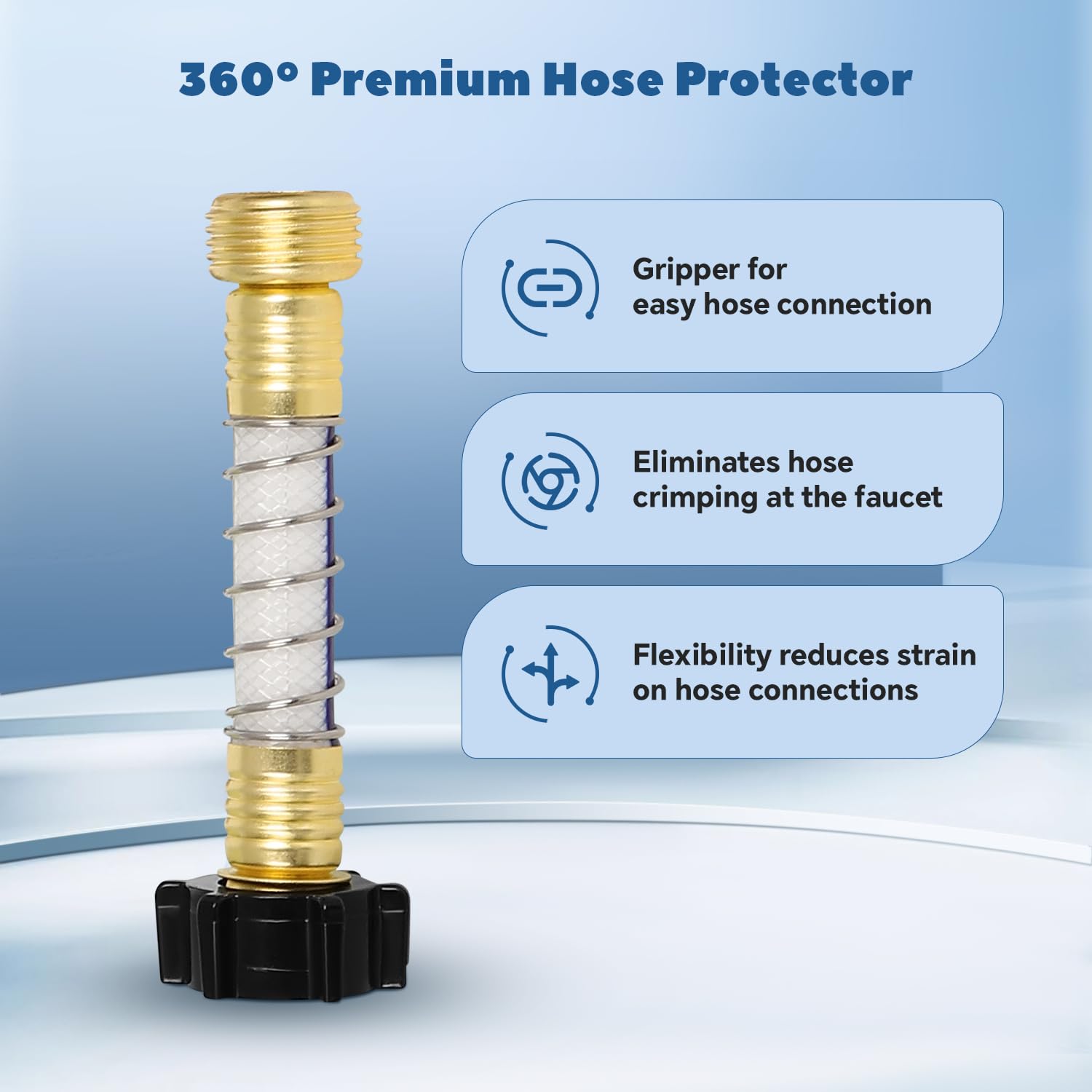 **RV & Camper Fresh Water Kit – Complete RV Water Filtration System with Flexible Hose Protector, Brass Elbow, Teflon Tape, Pressure Regulator, 2-Way Y Splitter, Toolbox, 25ft Garden Hose & Quick Connects – Perfect for RV Camping, Boondocking & Outdoor Adventures**