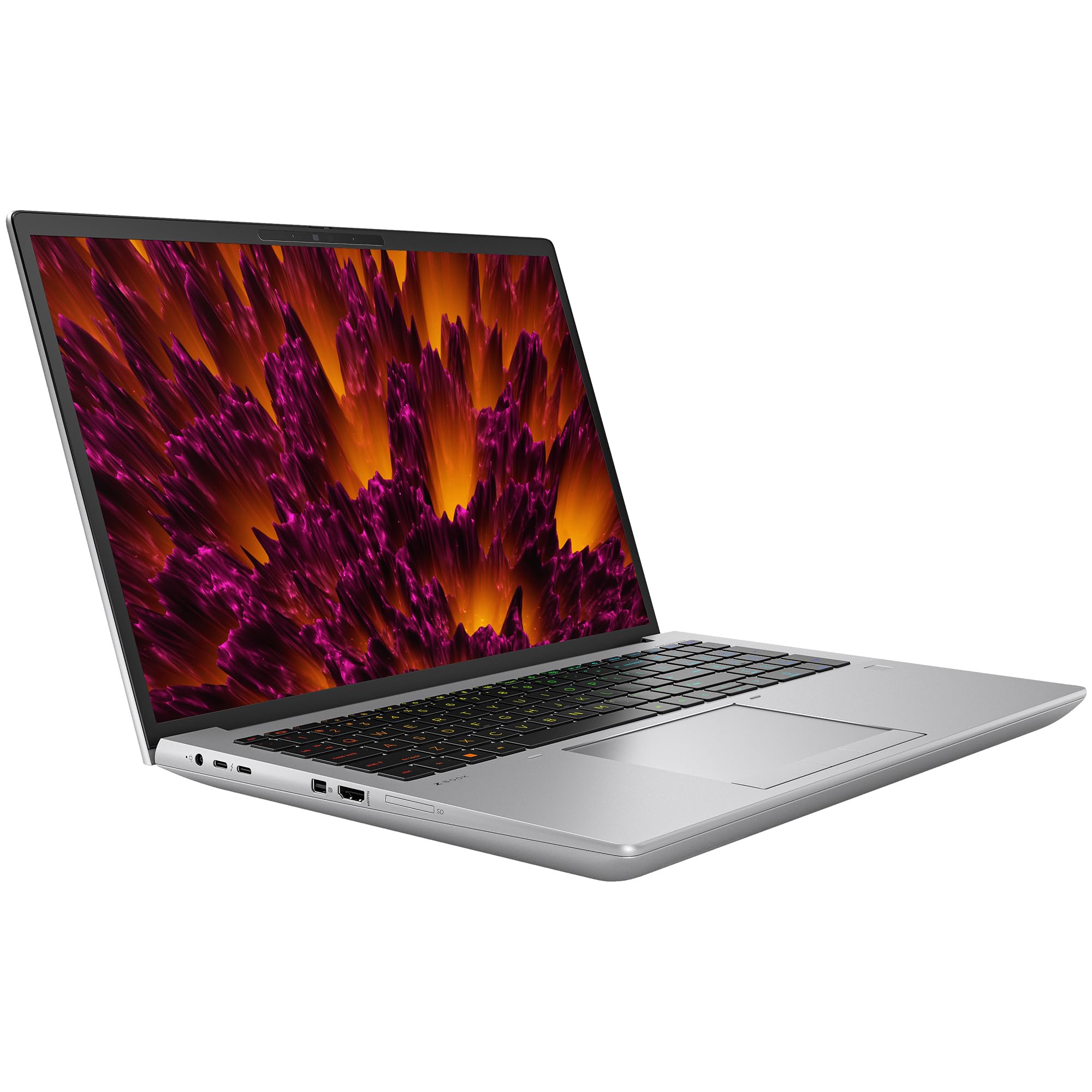 HP ZBook Fury 16 G10 16-inch Mobile Workstation - Intel Core i7-13700HX (13th Gen), 64GB DDR5 RAM, 2TB SSD, NVIDIA RTX A2000 Ada 8GB GDDR6, Wi-Fi 6E, Windows 11 Pro - Ideal for 3D Rendering, Video Editing & Engineering Design