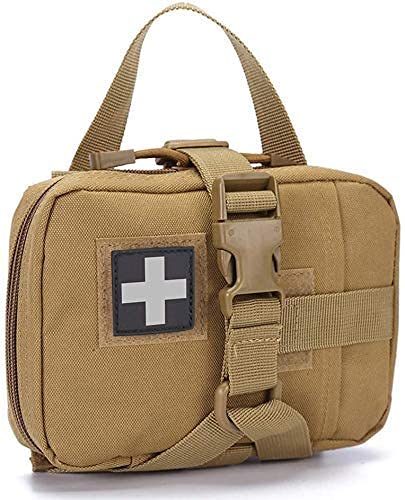 Tactical IFAK Pouch with MOLLE System - Rip Away Medical First Aid Kit for Camping, Hiking & Outdoor Emergencies | Survival Gear & Emergency Preparedness