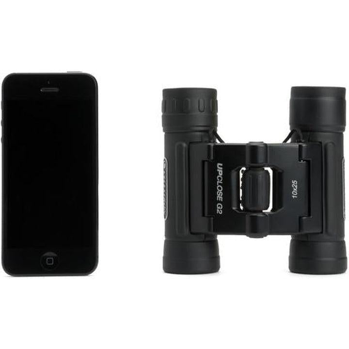 Celestron UpClose G2 10x25 Roof Prism Binoculars - Compact & Lightweight for Bird Watching, Hiking, Travel, and Outdoor Adventures