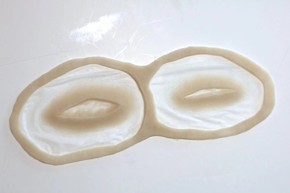 Obsidian FX Open Cut Wound Silicone Prosthetic - Realistic Halloween Special Effects Makeup for Cosplay & Horror Movies