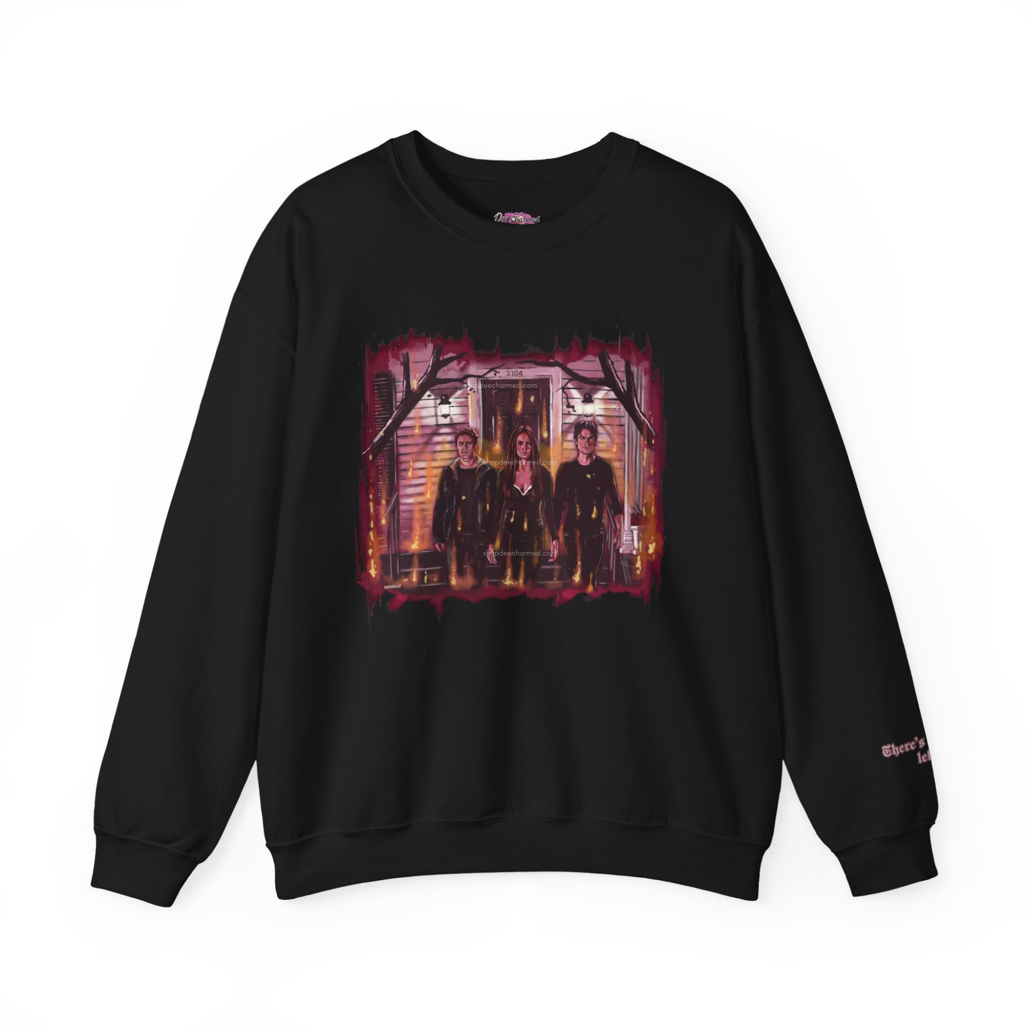 There's Nothing Left Crewneck Sweatshirt - Soft Cotton Unisex Pullover for Men & Women - Perfect for Casual Wear, Street Style & Loungewear