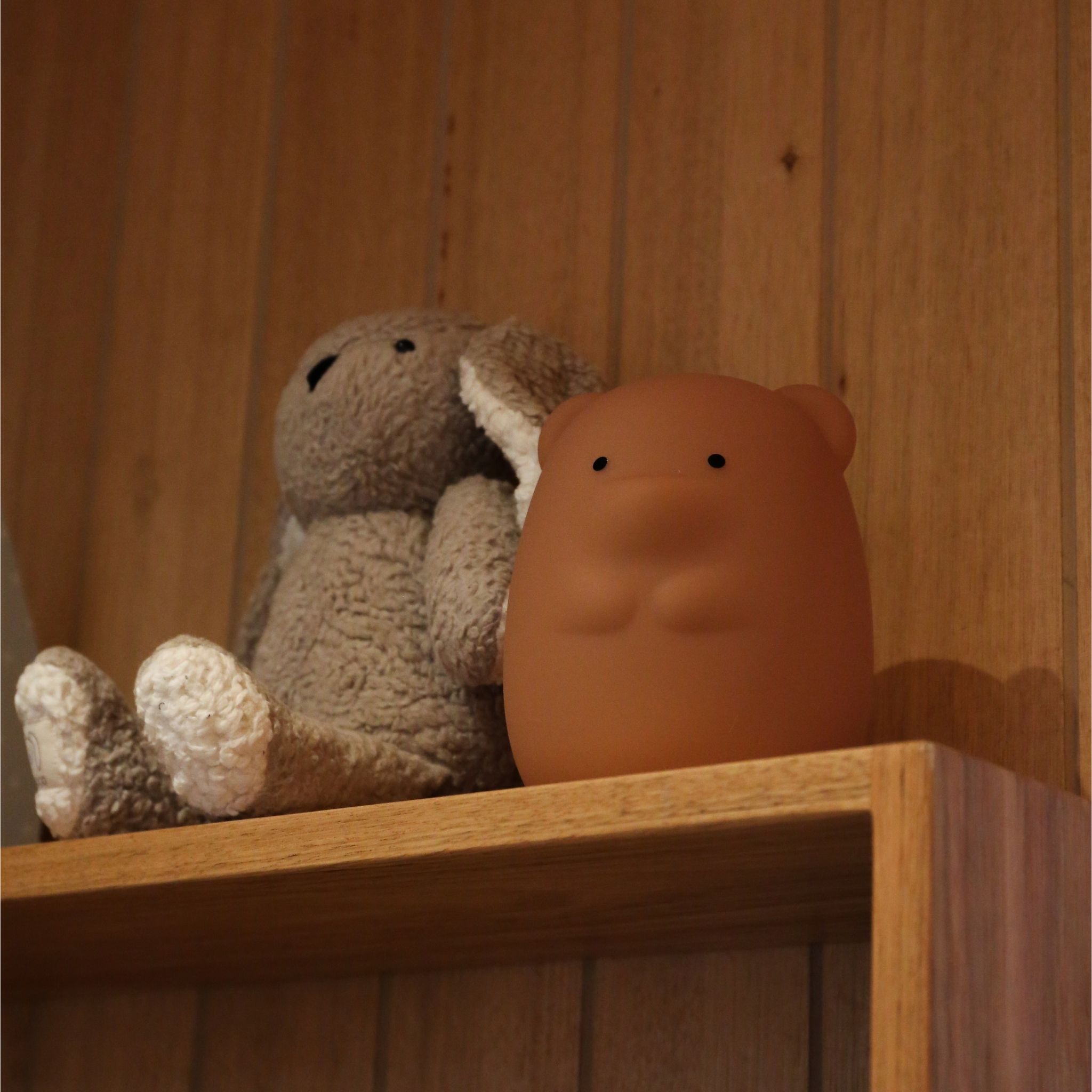 DESIGNSTUFF Bear Night Light for Kids - Soft Glow Nursery Lamp, Cute Camel Design, Perfect for Bedroom, Nursery & Kids Room Decor