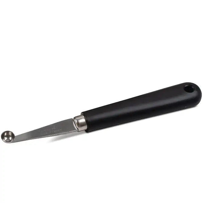 10mm Stainless Steel Melon Baller - Professional Fruit Scoop for Perfect Melon Balls, Ice Cream, and Cocktail Garnishes - Ideal for Kitchen, Bar, and Party Use