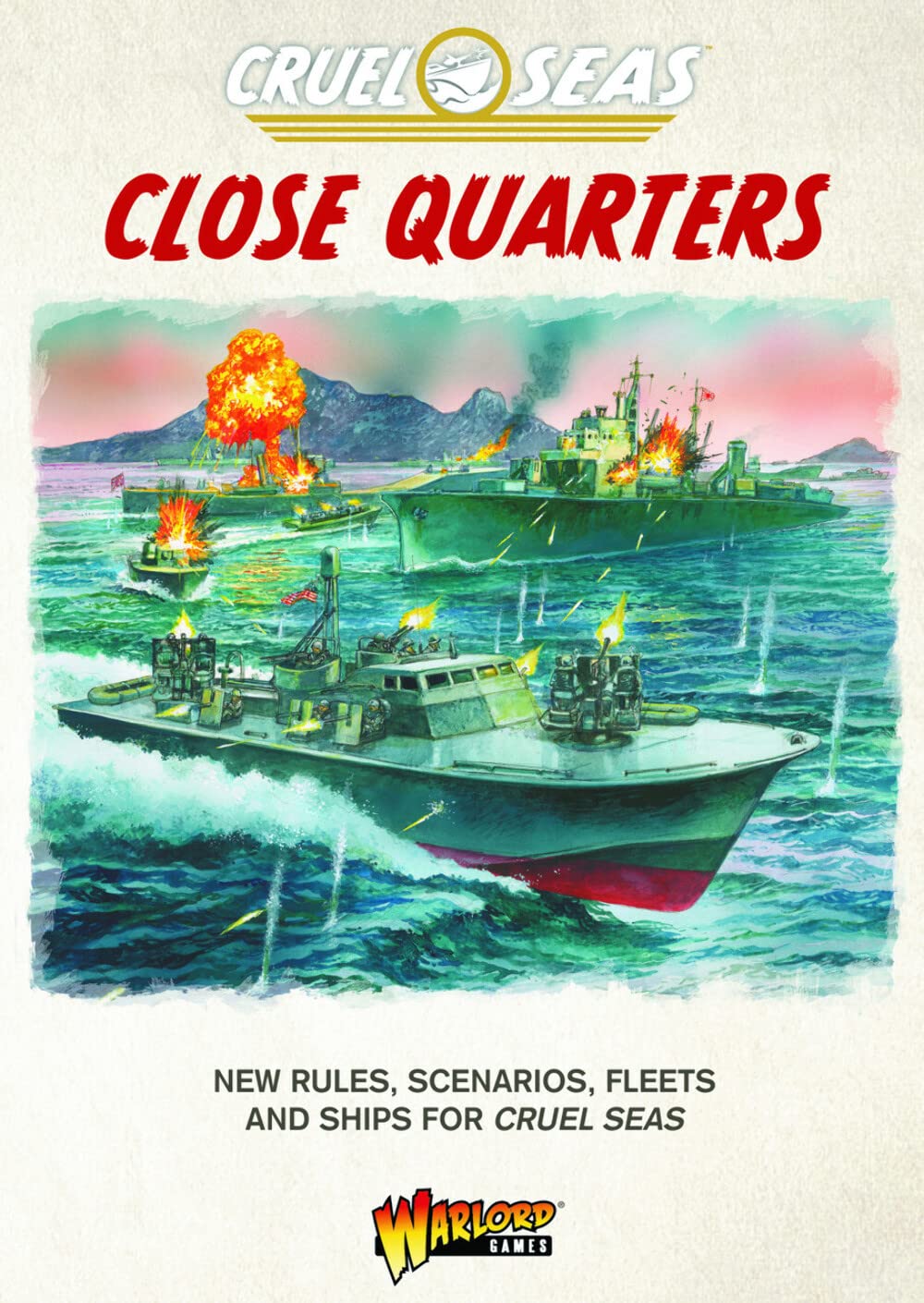 Warlord Games Cruel Seas: Close Quarters Boarding Action - WWII Naval Combat Miniature Game for Tabletop Wargaming & Historical Strategy Enthusiasts