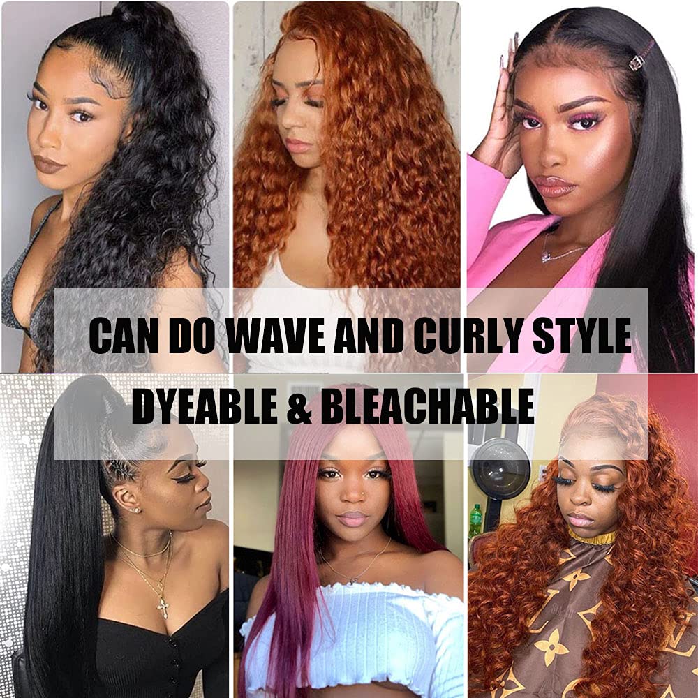 28 Inch Body Wave Lace Front Wig Human Hair - Long 13x4 HD Glueless Wigs for Women | Pre Plucked & Pre Cut | Perfect for Daily Wear, Parties & Cosplay