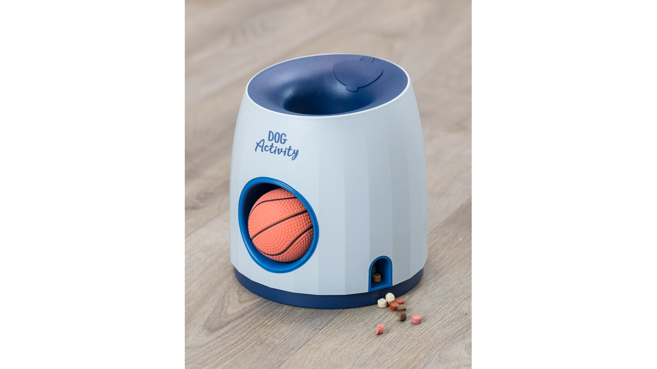 Interactive Dog Treat Puzzle Ball - Level 3 Challenge for Smart Dogs | Mental Stimulation Toy for Boredom Relief & Training | Indoor & Outdoor Play for Active Pets