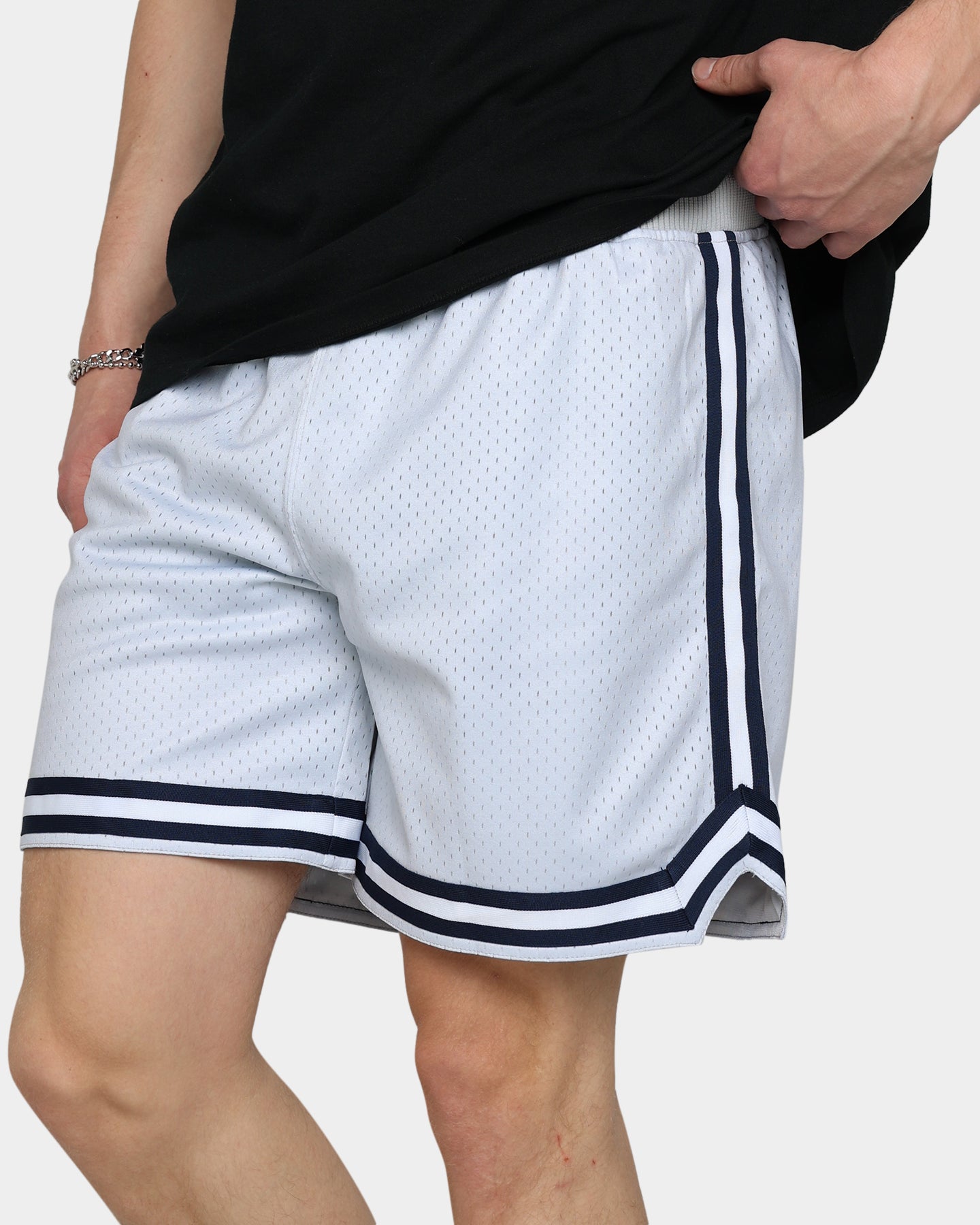 19Nine Georgetown Legacy Shorts - Grey - Comfortable Athletic Shorts for Men - Perfect for Basketball, Running, and Casual Wear