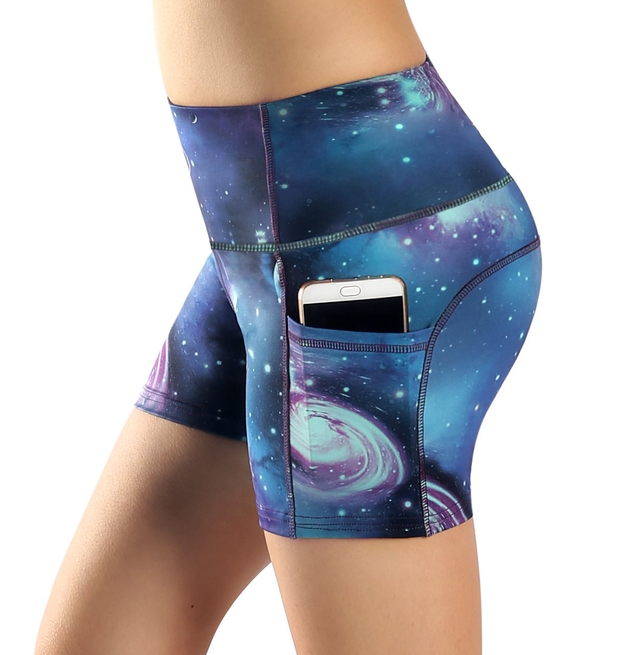 Munvot High Waist Women's Running Shorts with Pockets - Workout Yoga Athletic Shorts for Women - Perfect for Gym, Jogging, Yoga & Lounge Wear