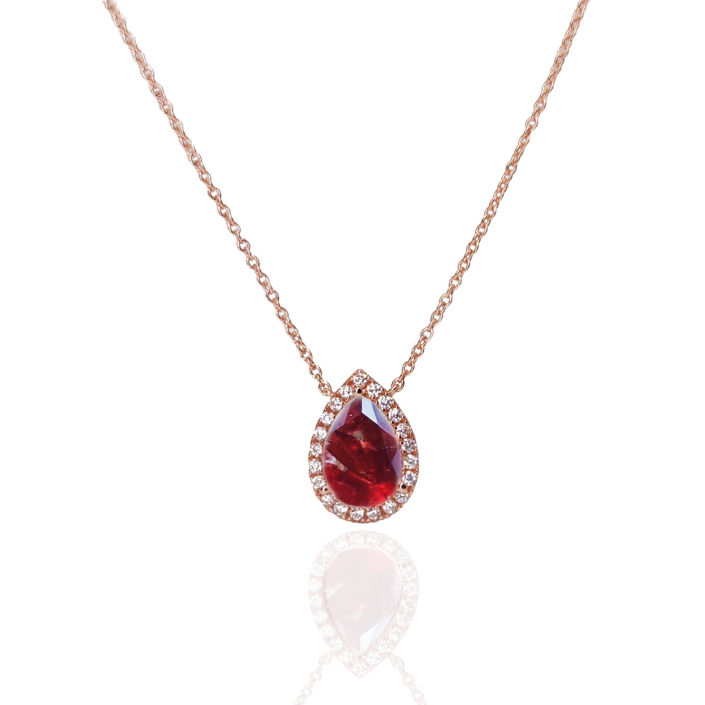 Elegant Teardrop Dried Flower Halo Gold Necklace for Wedding, Funeral & Memorial - Perfect for Bridal Jewelry, Sympathy Gifts & Keepsakes