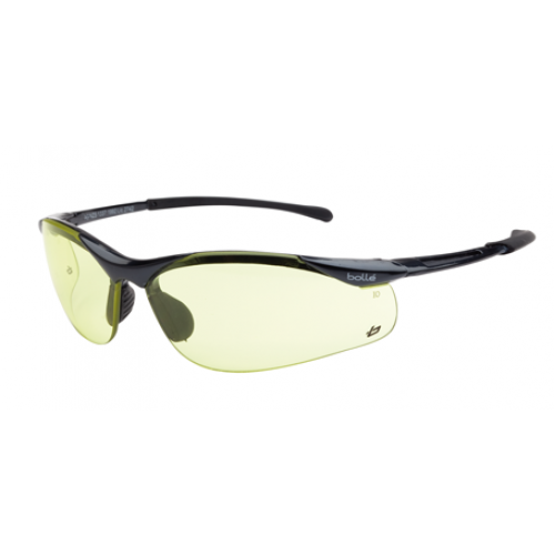 Bolle Sidewinder Contour Safety Glasses - ANSI Z87.1 Certified Protective Eyewear for Construction, Woodworking & DIY Projects
