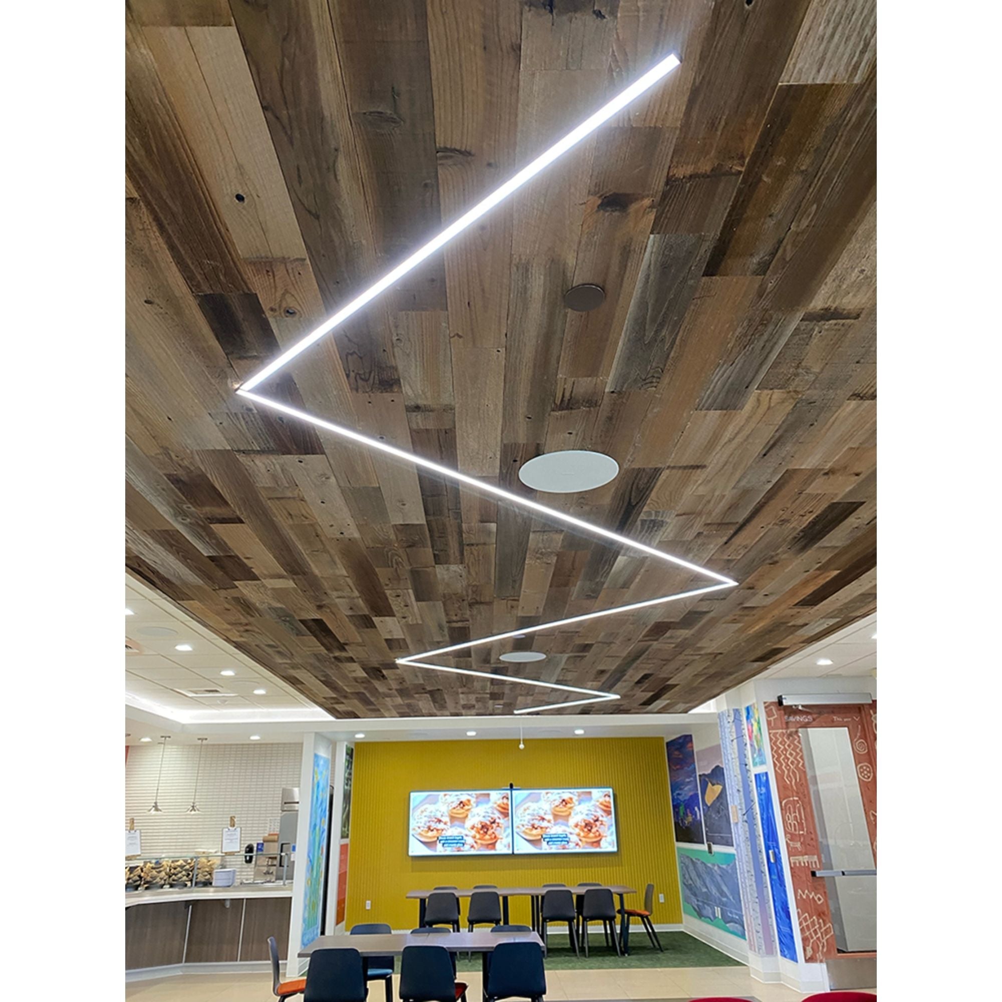 48 Slim Channel LED Light Fixture with Premium Diffusion Lens - White | Energy Efficient Lighting for Home, Office & Commercial Spaces