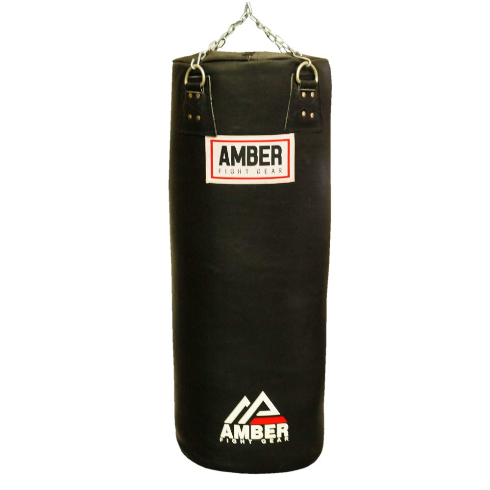 Premium 70lb Unfilled Leather Heavy Punching Bag for Boxing, MMA, Muay Thai, Kickboxing & Fitness Training - Perfect for Home Gyms, Martial Arts Studios & Combat Sports Workouts