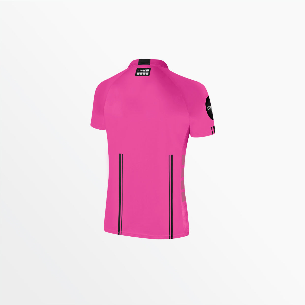 Women's Official Referee 1/4 Zip Short Sleeve Jersey - Breathable Performance Shirt for Soccer, Basketball & Volleyball Games