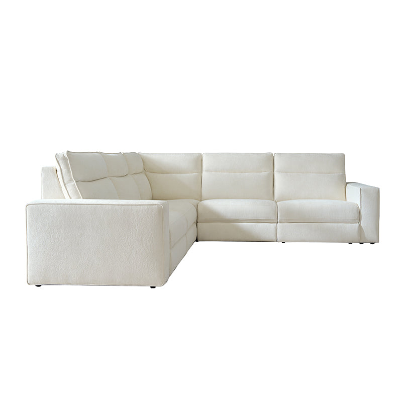 EliteNest Smart Modular Sofa with Power Recliners - Easy Assembly, Customizable Living Room Furniture for Modern Home & Entertainment Spaces