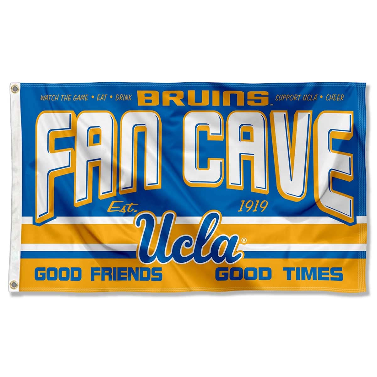Boston Bruins Man Cave Banner Flag - NHL Team Decor for Game Room, Basement, Sports Bar & Fan Cave - Officially Licensed Bruins Merchandise