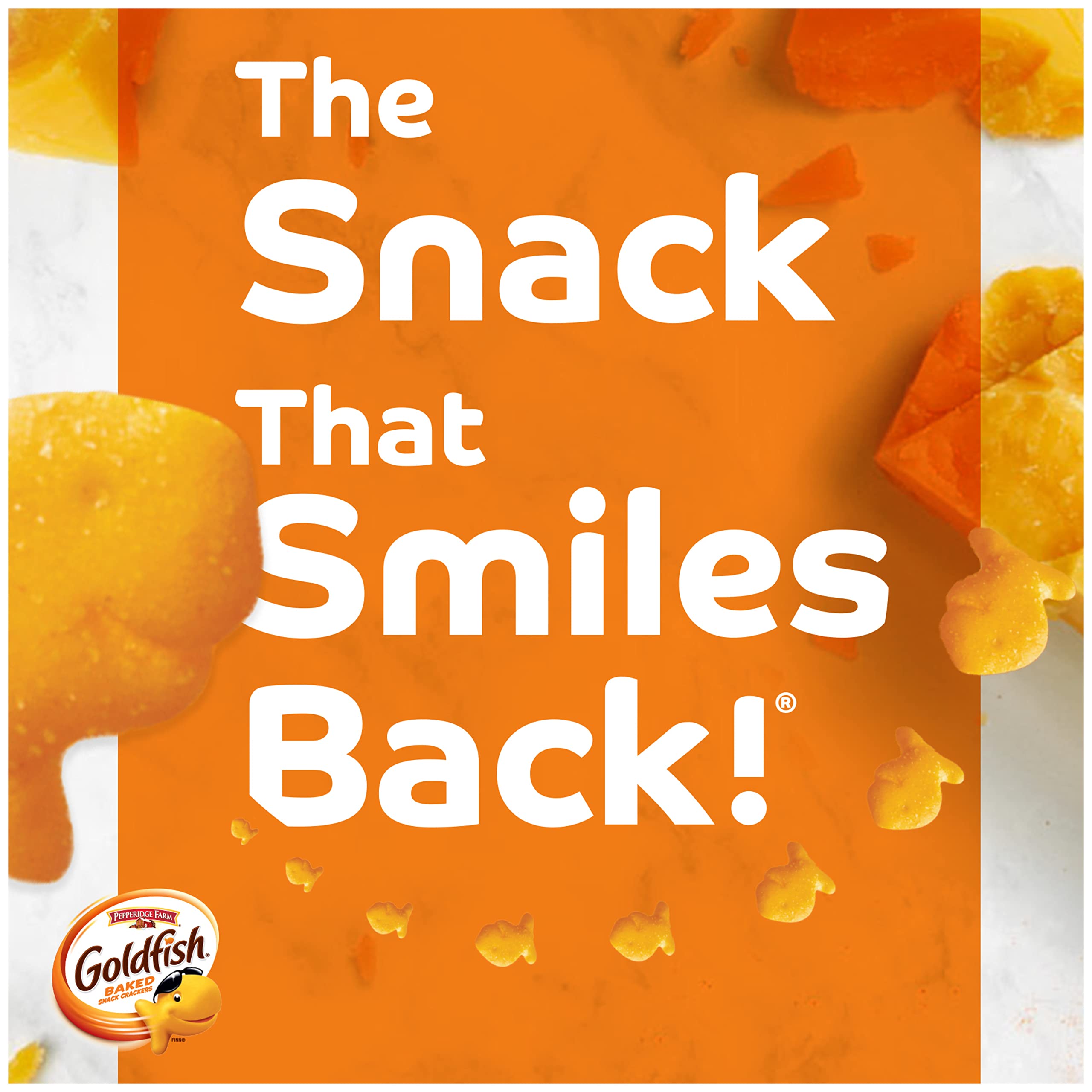 Goldfish Grahams S'mores Crackers - 6.6 oz Pack of 24 | Delicious Graham Snack Crackers for Kids Lunch, Camping & Party Treats