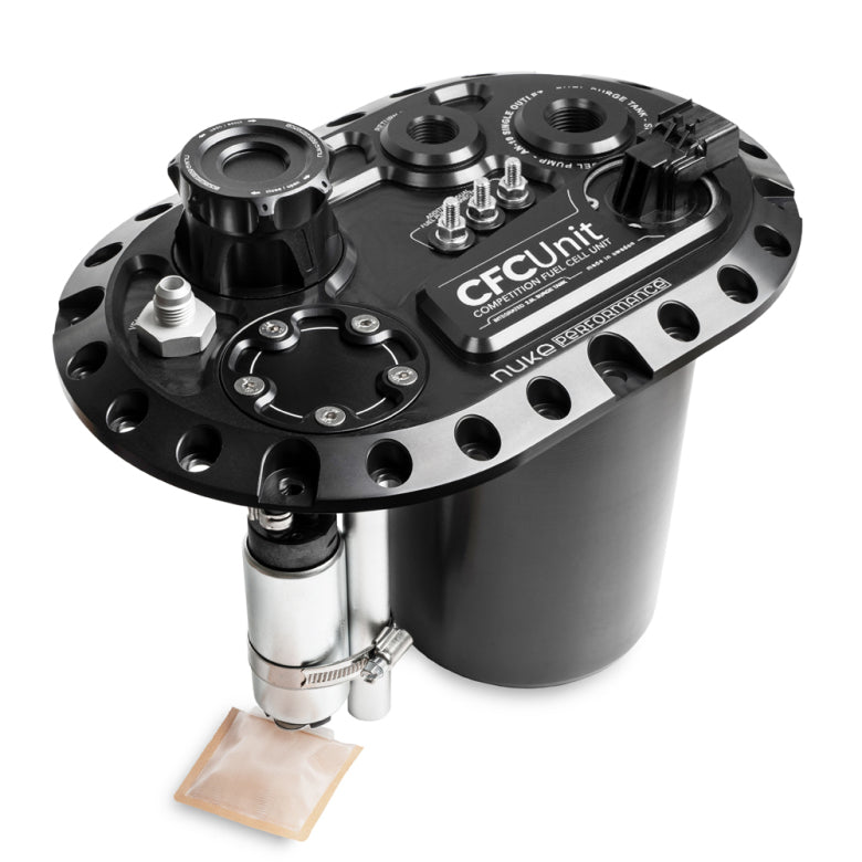 Competition Fuel Cell Unit (CFC) for Brushless Fuel Pumps - Integrated Fuel Surge Tank | High-Performance Racing Fuel System for Drag, Drift & Track Cars