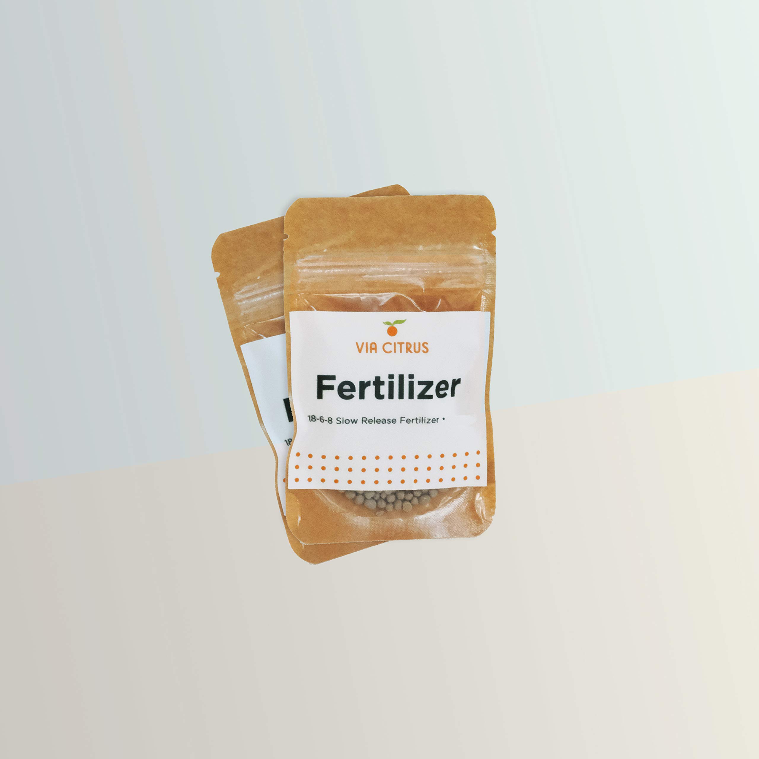 Organic Slow Release Citrus Tree Fertilizer for Indoor & Outdoor Plants - 2 Pack | Nutrient-Rich Citrus Food for Healthy Growth by Via Citrus | Perfect for Potted Trees, Garden Plants, and Fruit-Bearing Citrus Trees
