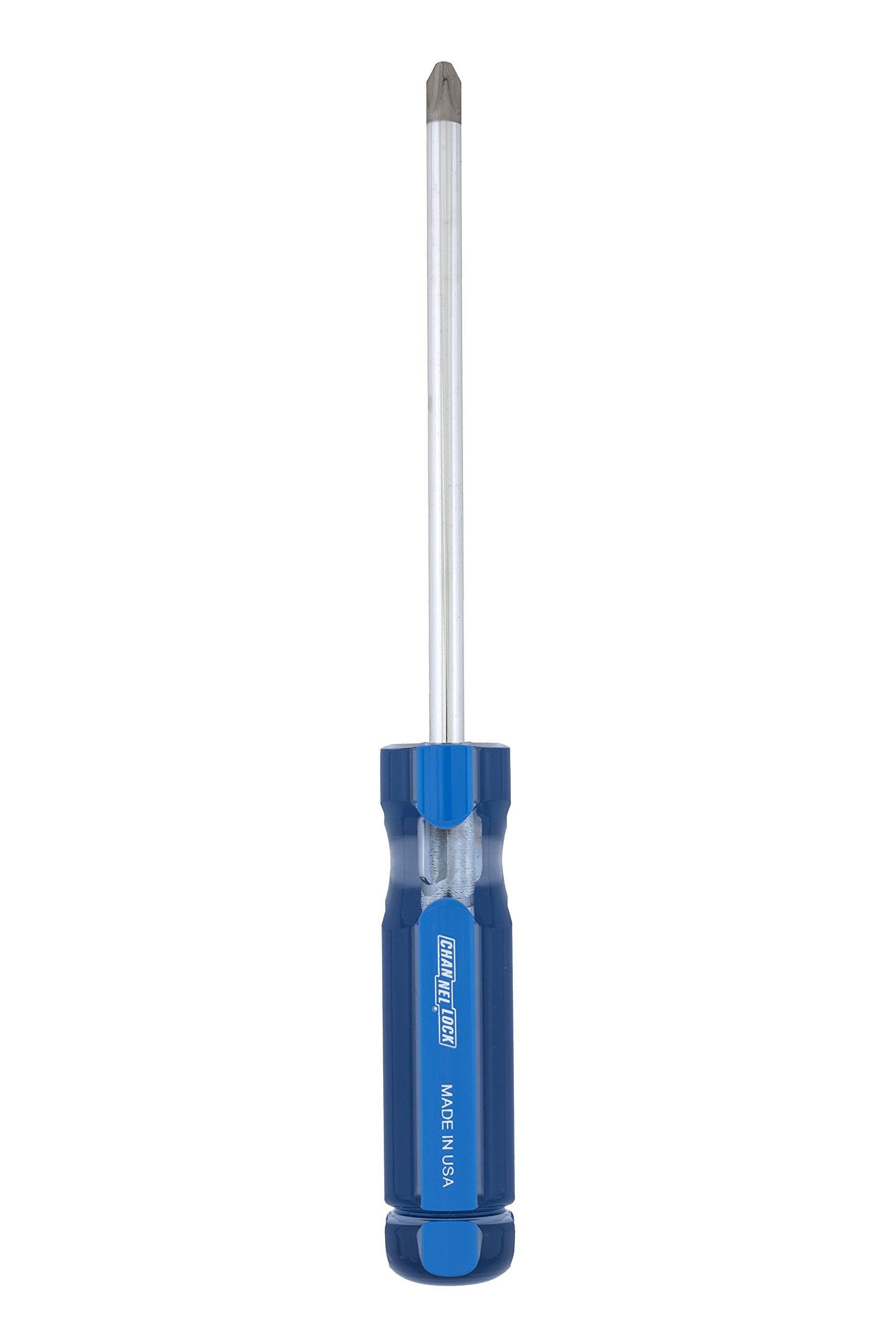 Channellock Phillips Screwdriver 3X6 Inch (P306A) - Professional Hand Tool for Home Repair, DIY Projects, and Automotive Maintenance