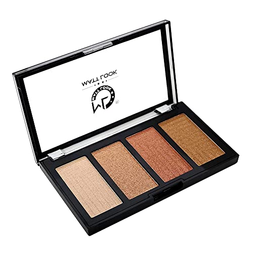 Matt Look Beauty Highlighter Palette - Glow Getter 01 for Face Contouring & Highlighting | Perfect for Daily Makeup & Special Occasions