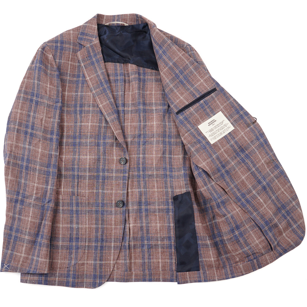Maurizio Baldassari Lightweight Linen Soft Jacket for Men - Breathable Summer Blazer for Casual Wear, Travel & Outdoor Activities