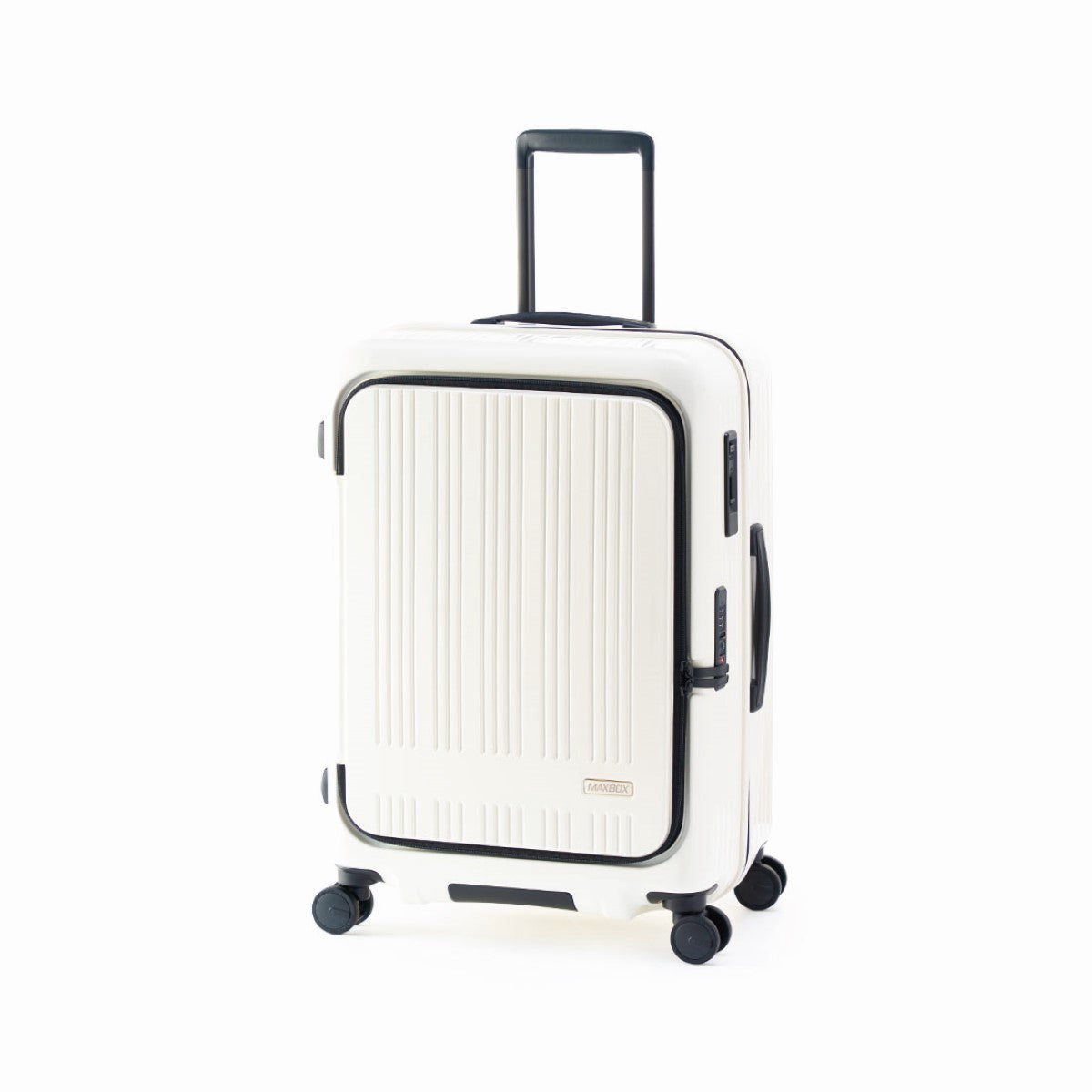 A.L.I MAXBOX 8011 Expandable Luggage with Brake Wheels & Front Cover - Perfect for Air Travel, Business Trips & Family Vacations