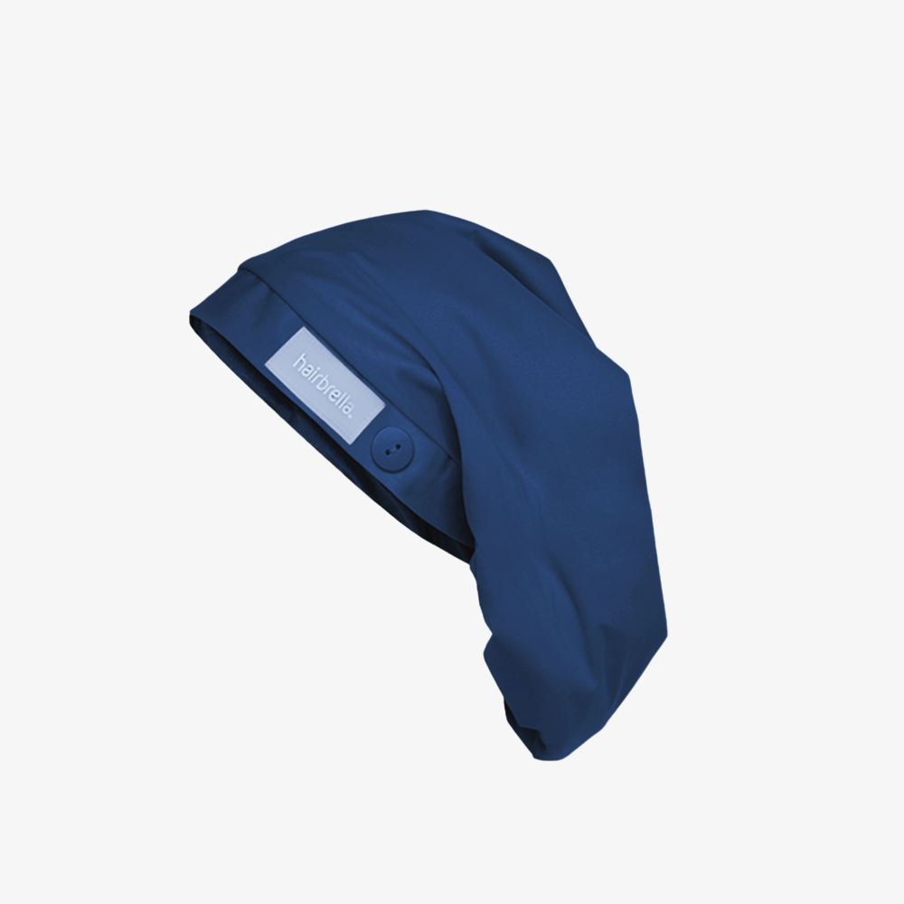 Waterproof Hairbrella Scrub Cap XL - Satin Lined Teal Surgical Hat for Nurses, Doctors & Healthcare Workers - Shower & Sleep Protection
