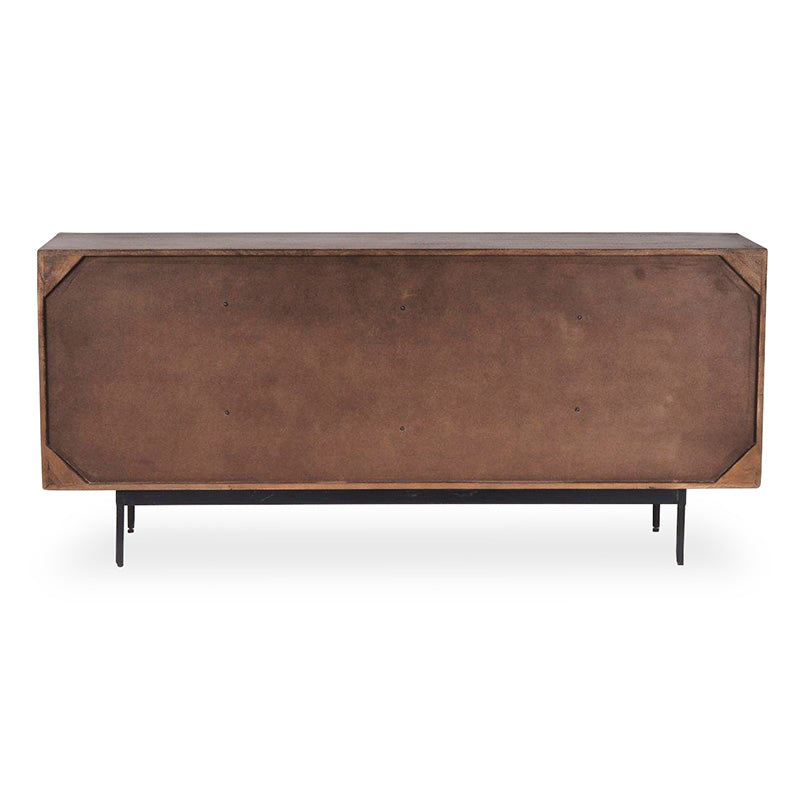 SERINA 170cm Solid Mango Wood Sideboard Buffet Cabinet - Perfect for Dining Room Storage, Kitchen Organization & Living Room Decor