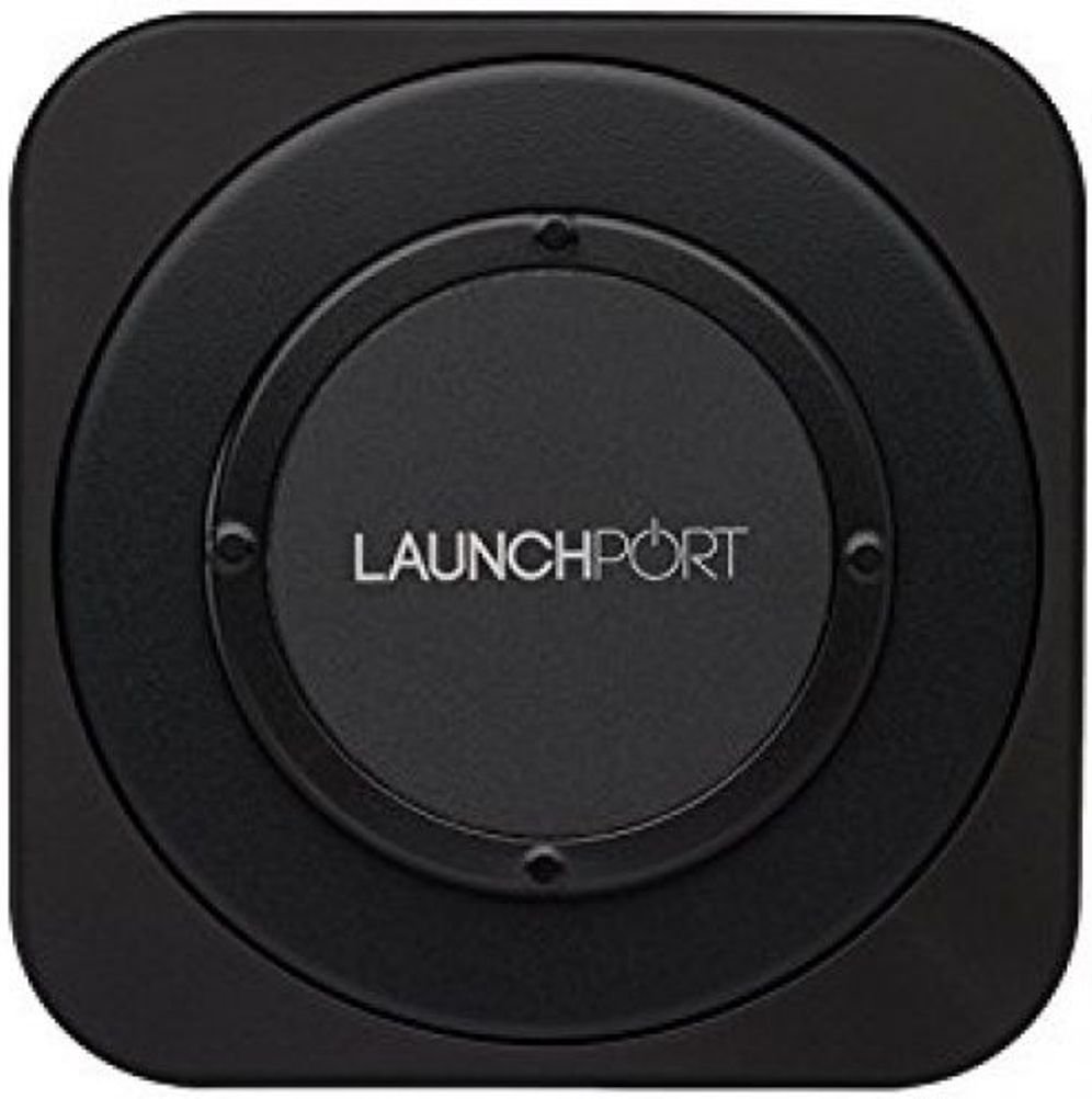 LaunchPort WallStation iPad Mount - Universal Wall Mount for iPad mini, iPad 9.7/10.2/10.5 - Compatible with All LAUNCH Cases - Black - Perfect for Home, Office & Kitchen iPad Mounting