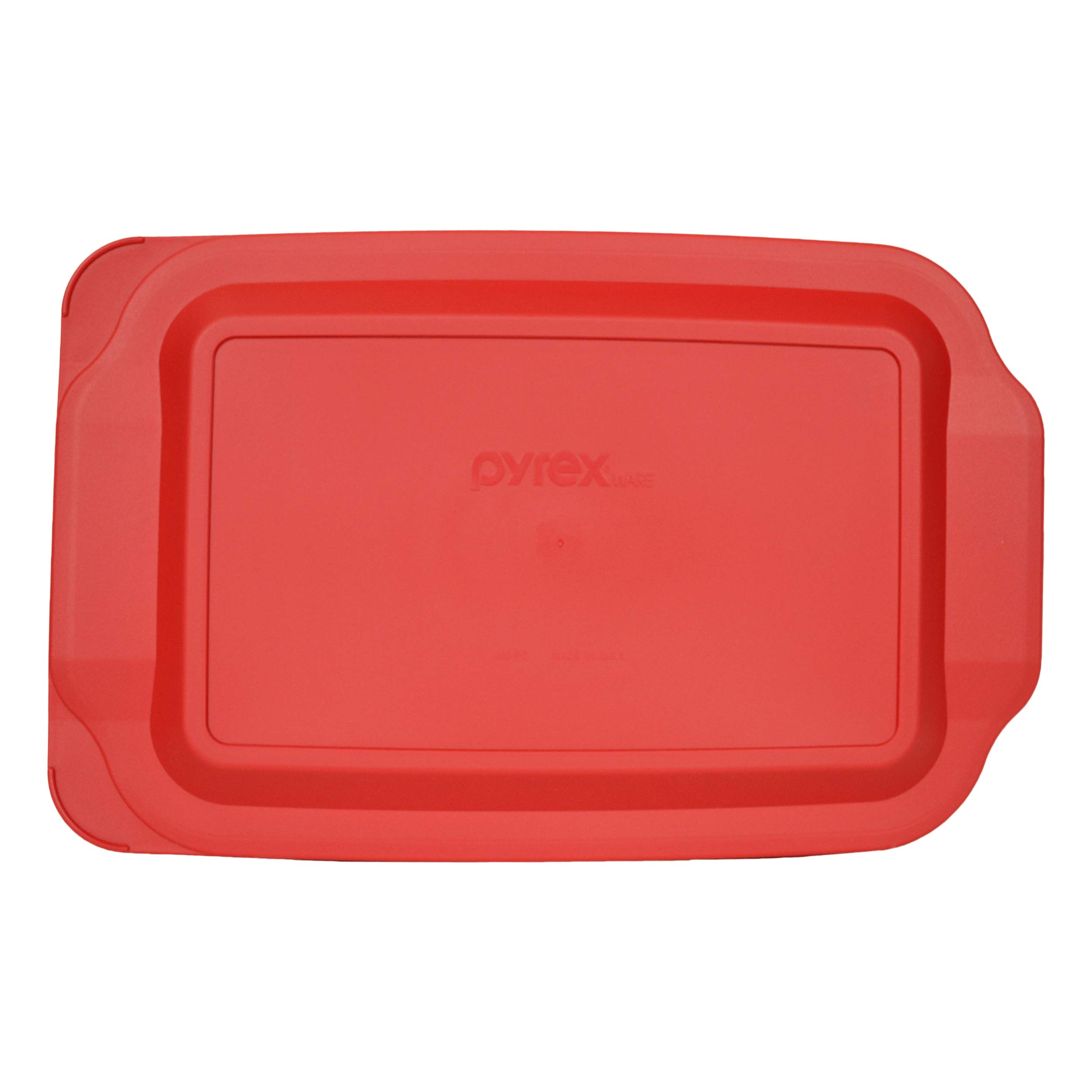 Pyrex 3-Piece Glass Food Storage Set with Red Lids - 2qt (222-PC & 232-PC) & 3qt (233-PC) - Made in USA - Perfect for Meal Prep, Leftovers & Refrigerator Organization