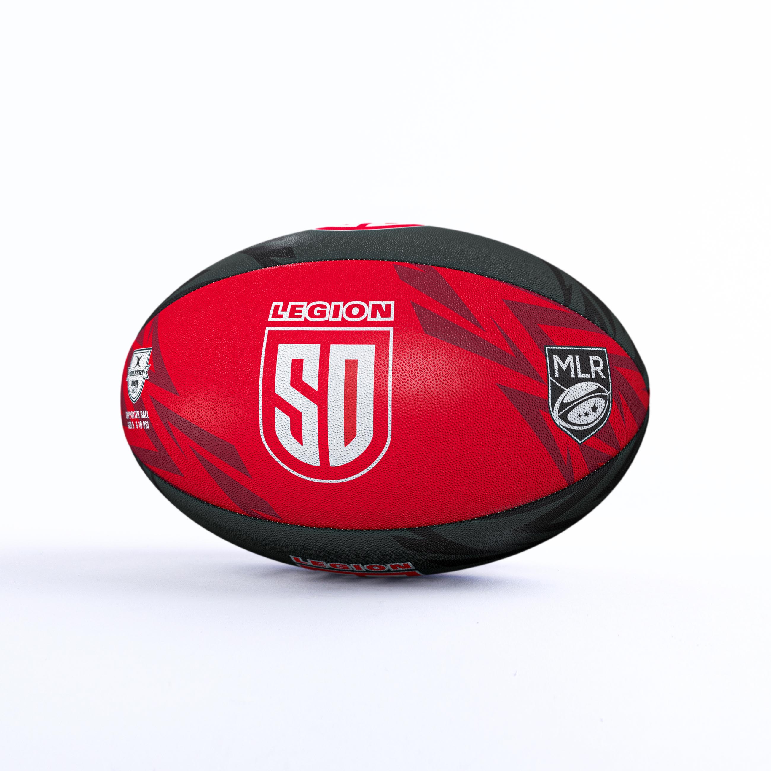 SD Legion 2025 Replica Rugby Ball - Official Size & Weight for Training and Match Play - Perfect for Rugby Fans, Collectors, and Sports Enthusiasts