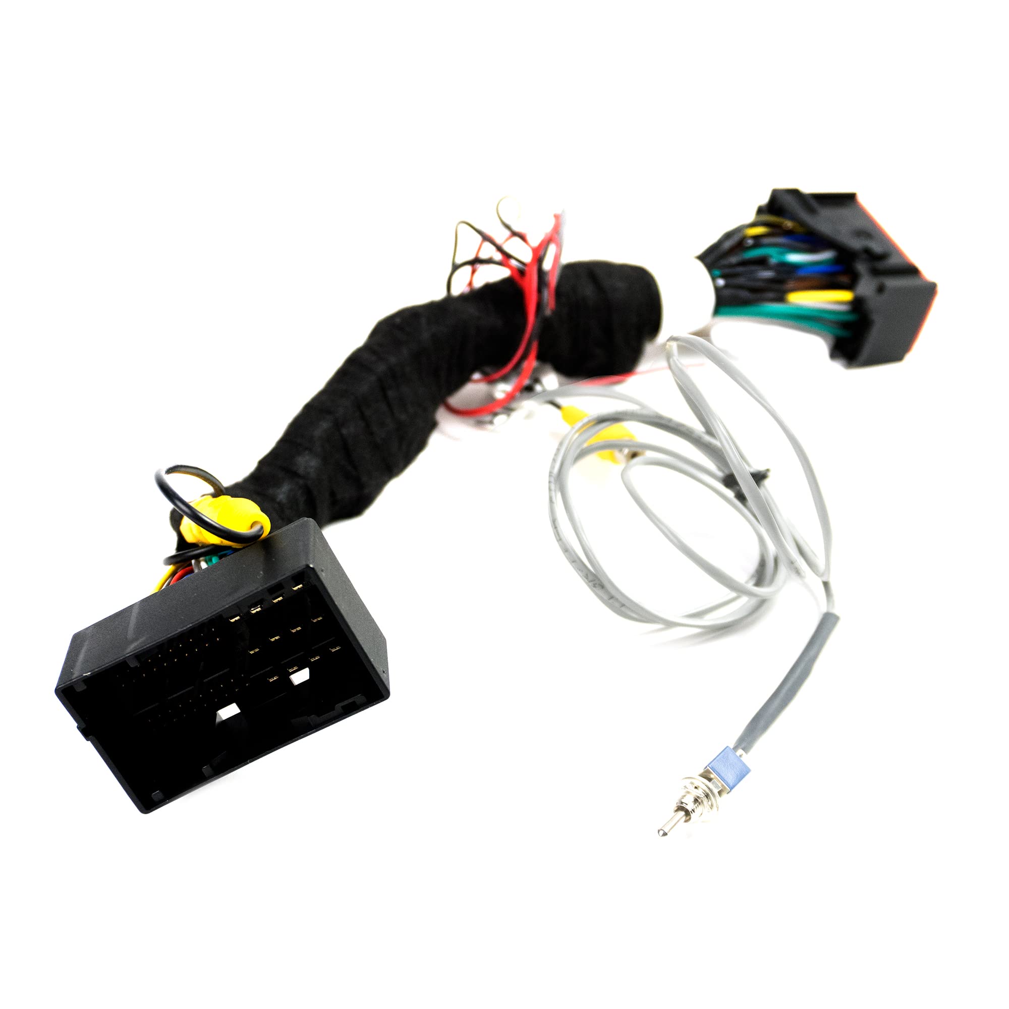 Brandmotion RAM Cargo Plug N Play Adapter Harness FLTW-7627 | Heavy-Duty 3rd Brake Light Camera Integration Kit | Compatible with 2013-2018 RAM Trucks | Seamless Factory Radio Connection with Toggle Switch | Perfect for Towing, Reversing & Parking Safety