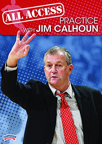 Jim Calhoun: All Access Practice DVD - Championship Productions | Basketball Training & Coaching Techniques for Teams & Players