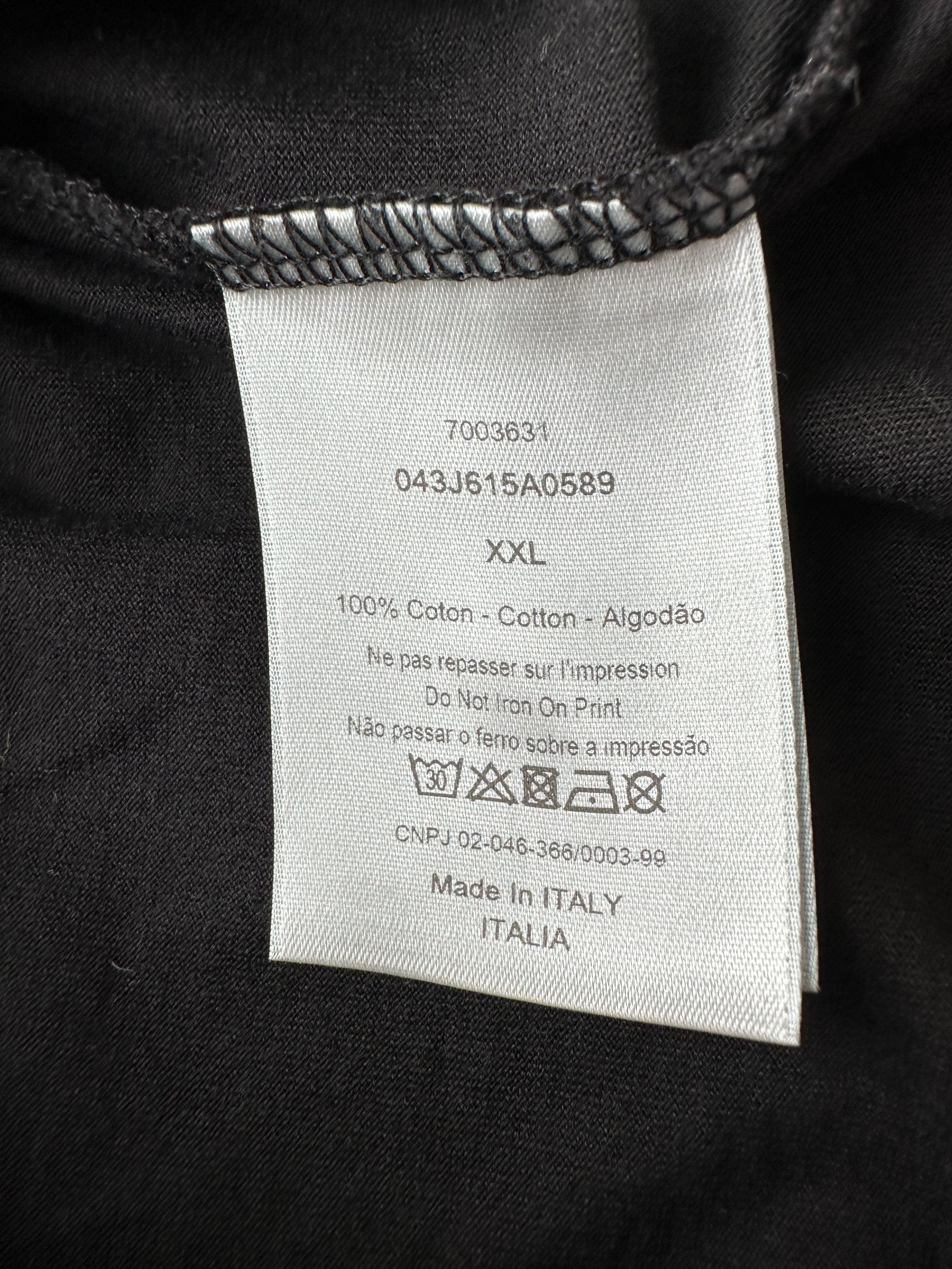 Dior Atelier Black Faded Logo T-Shirt for Men - Luxury Cotton Crewneck Tee | Casual Wear, Street Style & Everyday Outfits