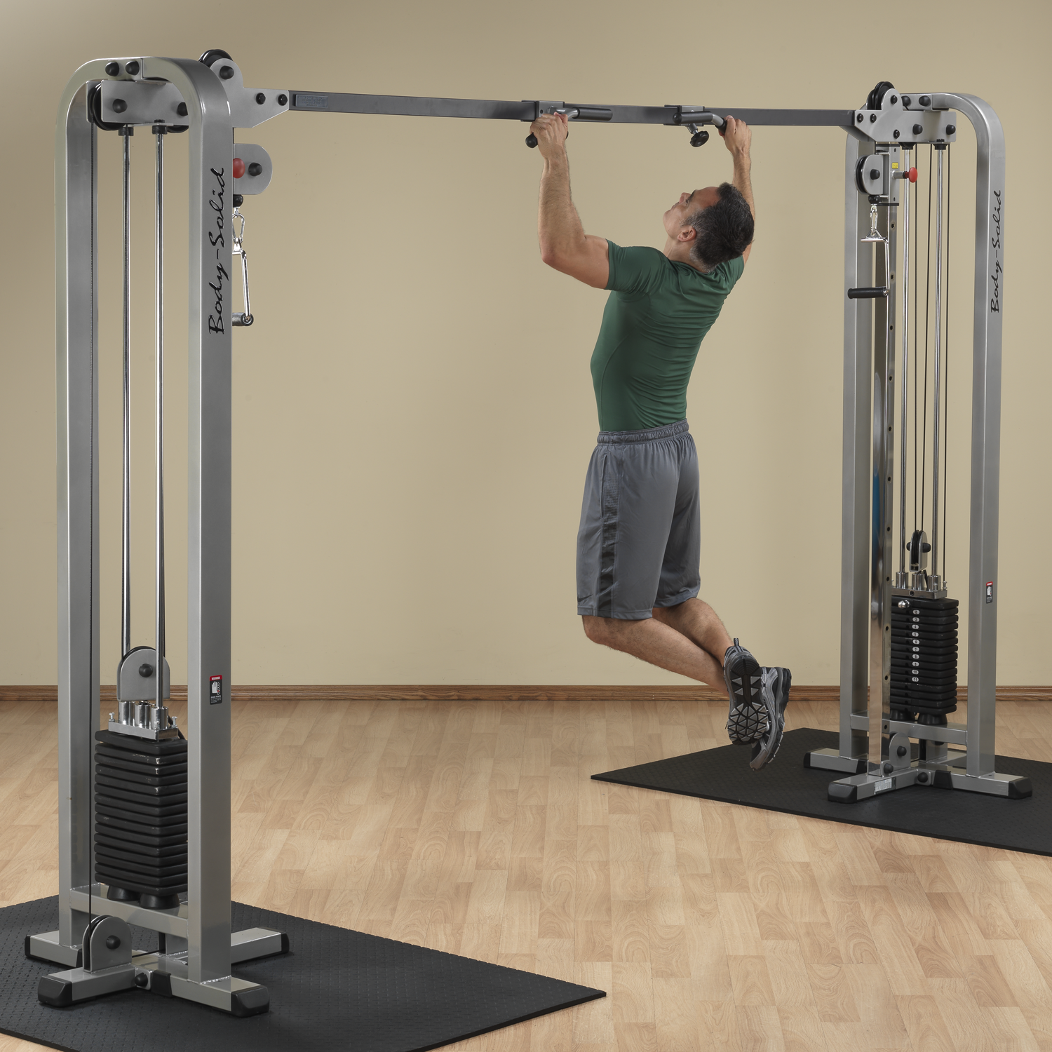 Pro Clubline Cable Crossover Machine - Premium Gym Equipment for Strength Training & Muscle Building - Perfect for Home & Commercial Gyms
