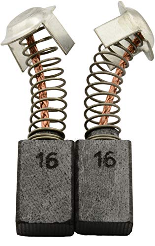 Hitachi Sander Carbon Brushes CA-17-55753 Replacement - 0.28x0.43x0.67