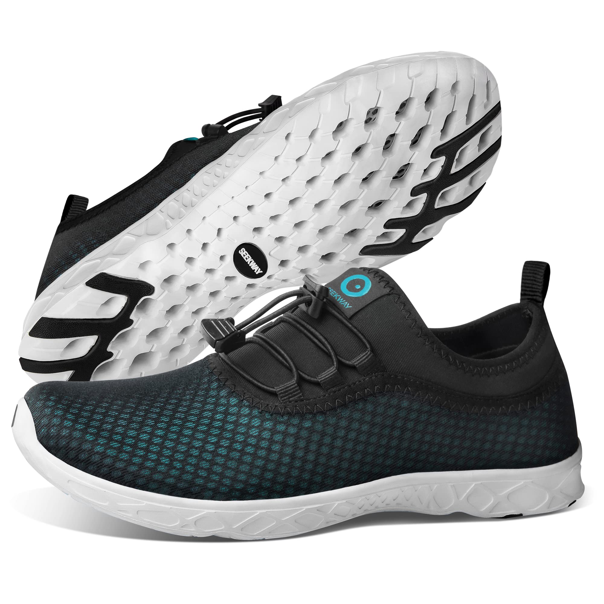 SEEKWAY Men's & Women's Quick Dry Water Shoes - Barefoot Aqua Shoes for Beach, Swimming, Kayaking, Boating & Water Sports | Lightweight & Comfortable for Outdoor Activities | SP006