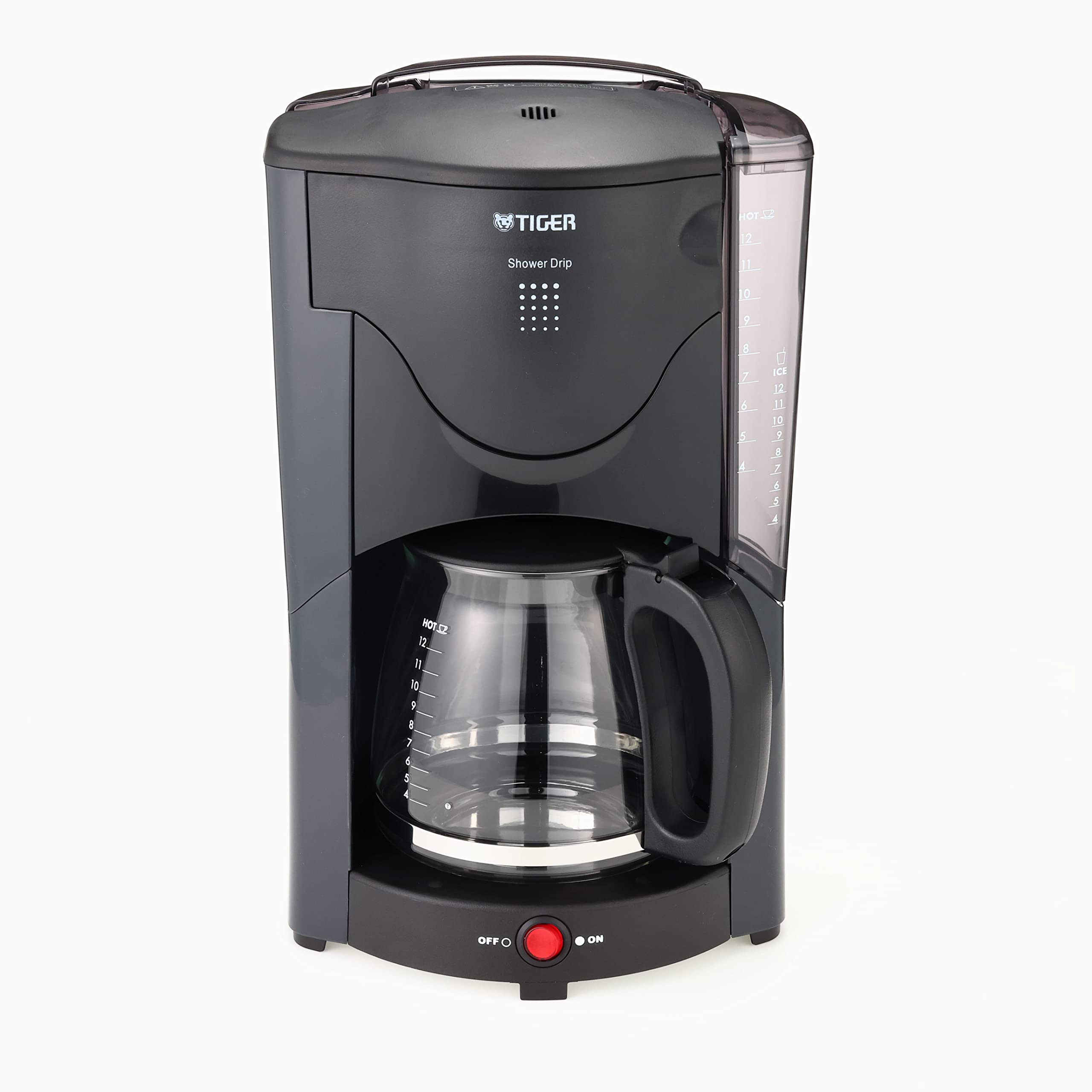 TIGER Drip Coffee Maker - 12 Cup Stainless Steel Urban Coffee Machine (Gray ACJ-B120-HU) for Home & Office Use | Perfect for Daily Brewing & Entertaining Guests