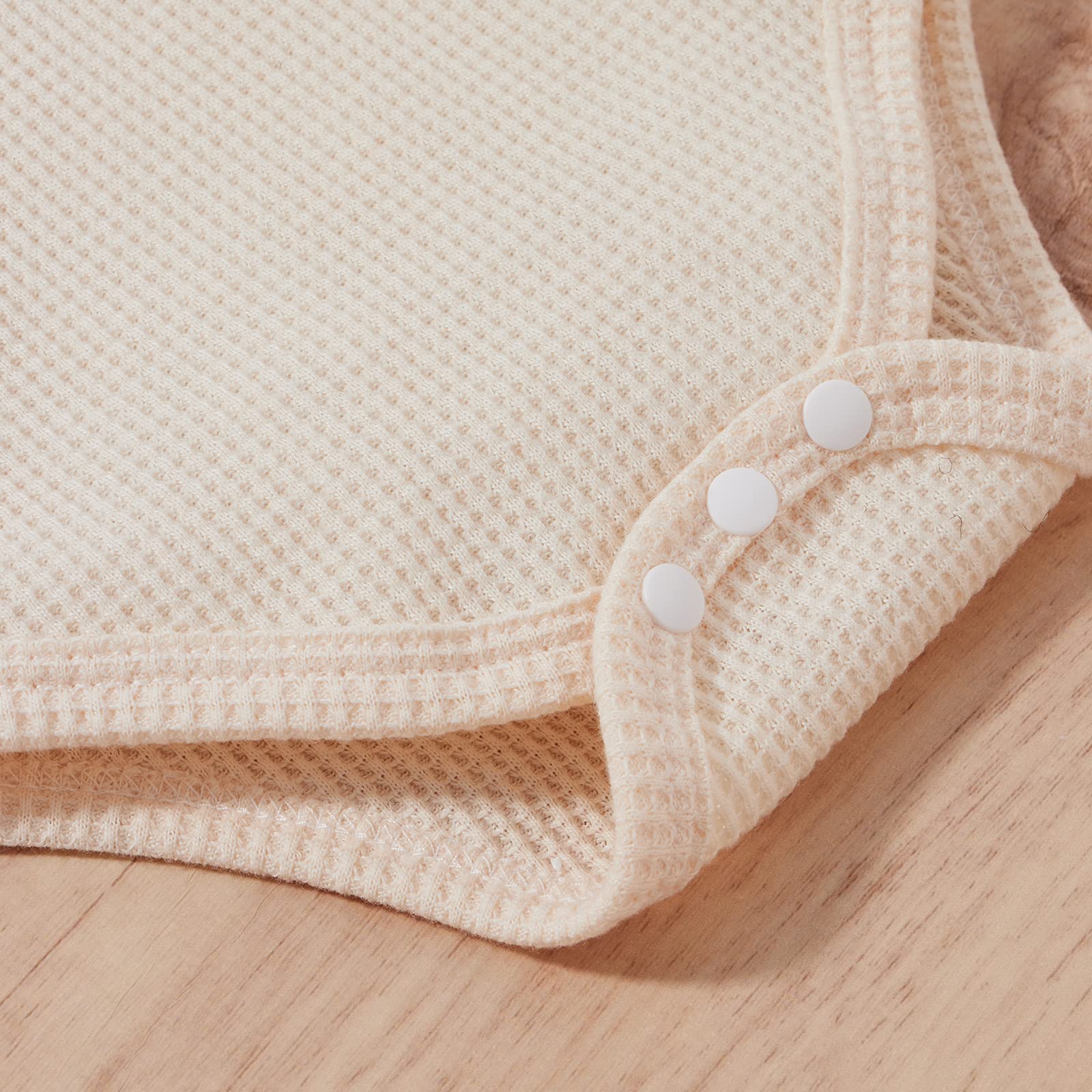 Newborn Baby Girl & Boy Fall Winter Clothes Set - 3-24 Months Long Sleeve Knitted Cotton Romper with Pants | Cozy Infant Outfits for Playtime, Family Photos & Holiday Gatherings
