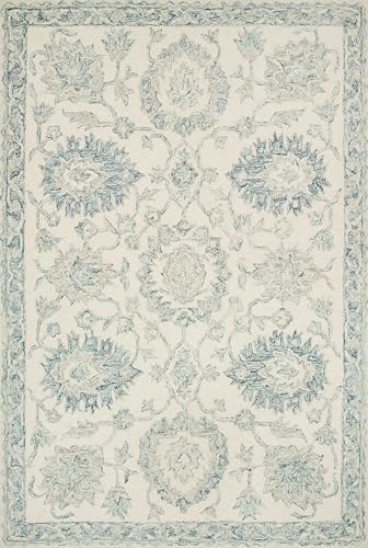 Ivory / Blue