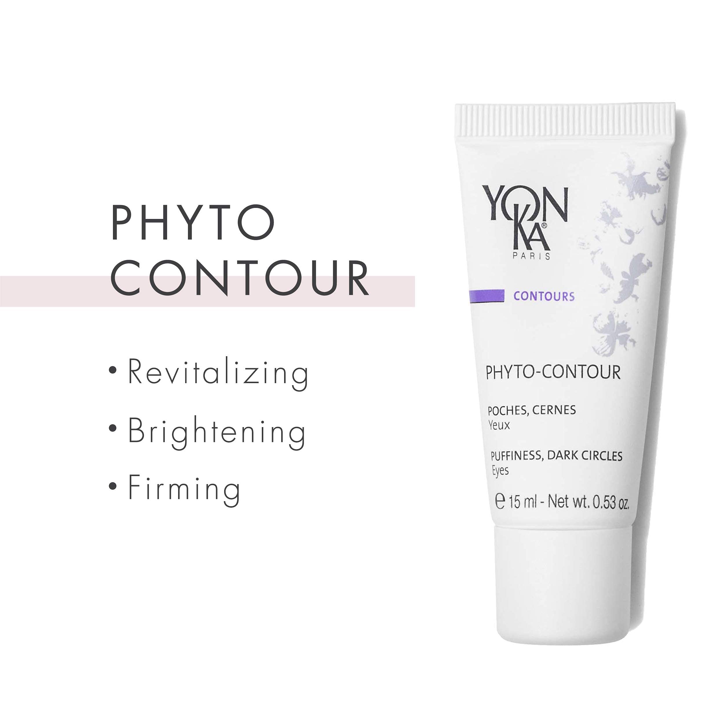 Yonka Anti-Aging Face and Eye Cream Set - Dark Circle Treatment & Hyaluronic Acid Moisturizer for Youthful Skin | Perfect for Night Routine & Travel Skincare