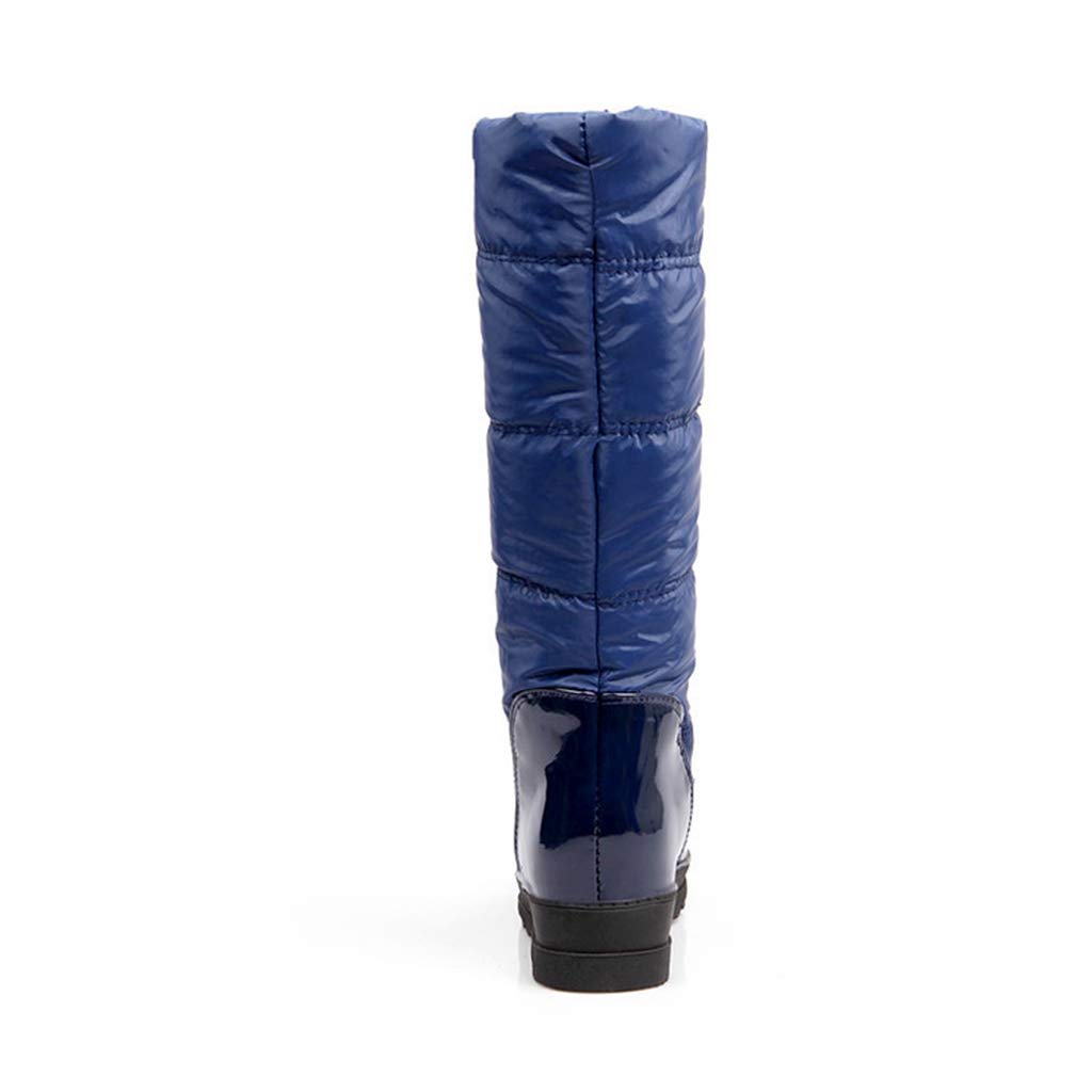 Women's Warm Fur Snow Boots - Insulated Lightweight Mid Calf Winter Boots with Wedge Platform for Outdoor Activities | Perfect for Snowy Days, Hiking and Cold Weather Fashion