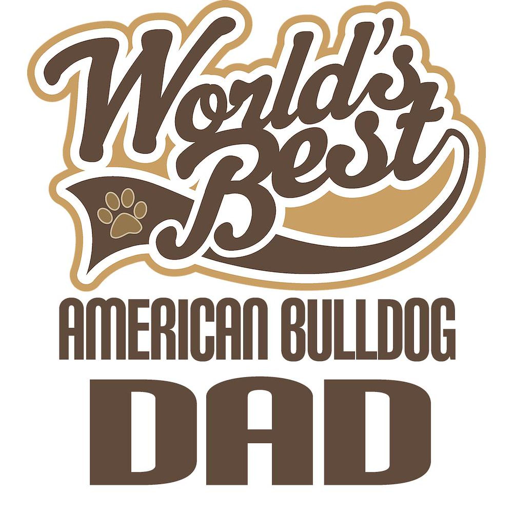 American Bulldog Dad Coffee Mug - 20 oz Large Ceramic Mega Mug for Tea, Hot Chocolate & Coffee - Perfect Gift for Bulldog Lovers & Father's Day