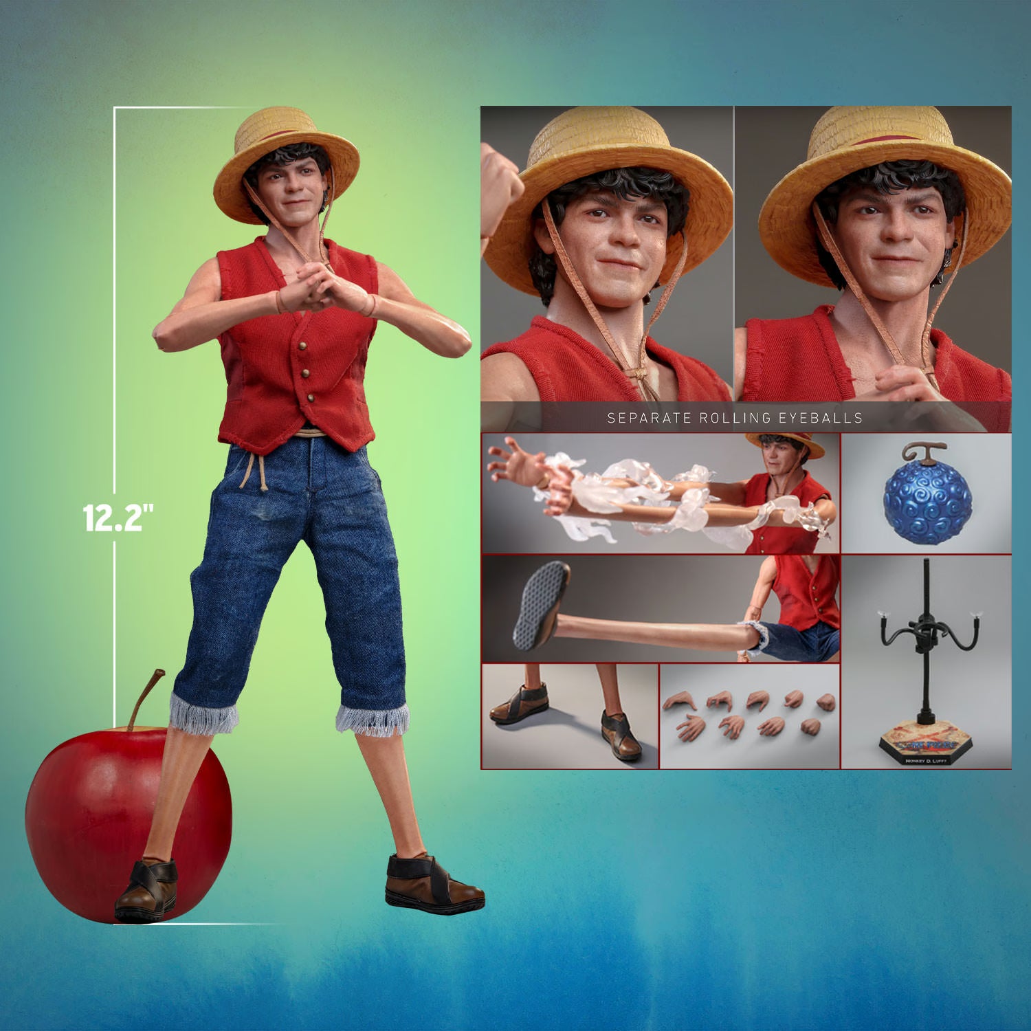 One Piece Monkey D. Luffy 1/6 Scale 12