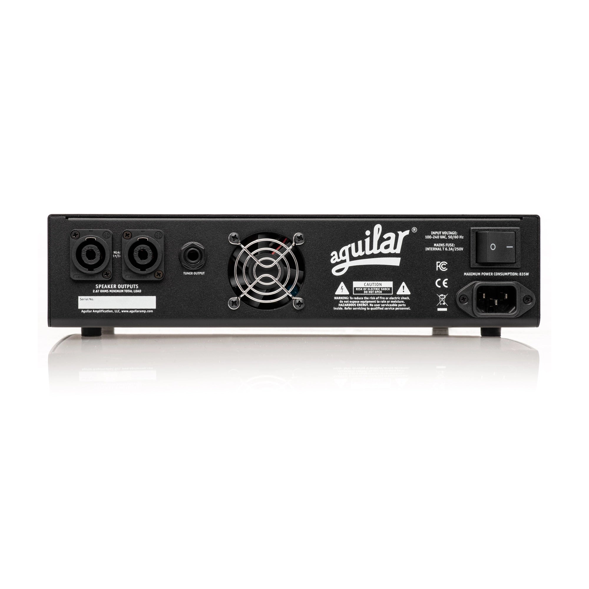 Aguilar AG700 700W Super Light Bass Amplifier Head - Professional Bass Amp for Live Performances & Studio Recording